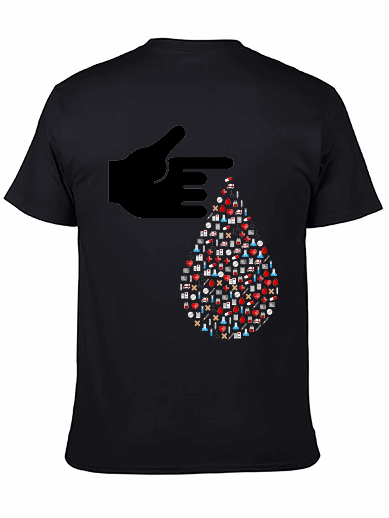 Healthcare Blood Drop T-Shirt