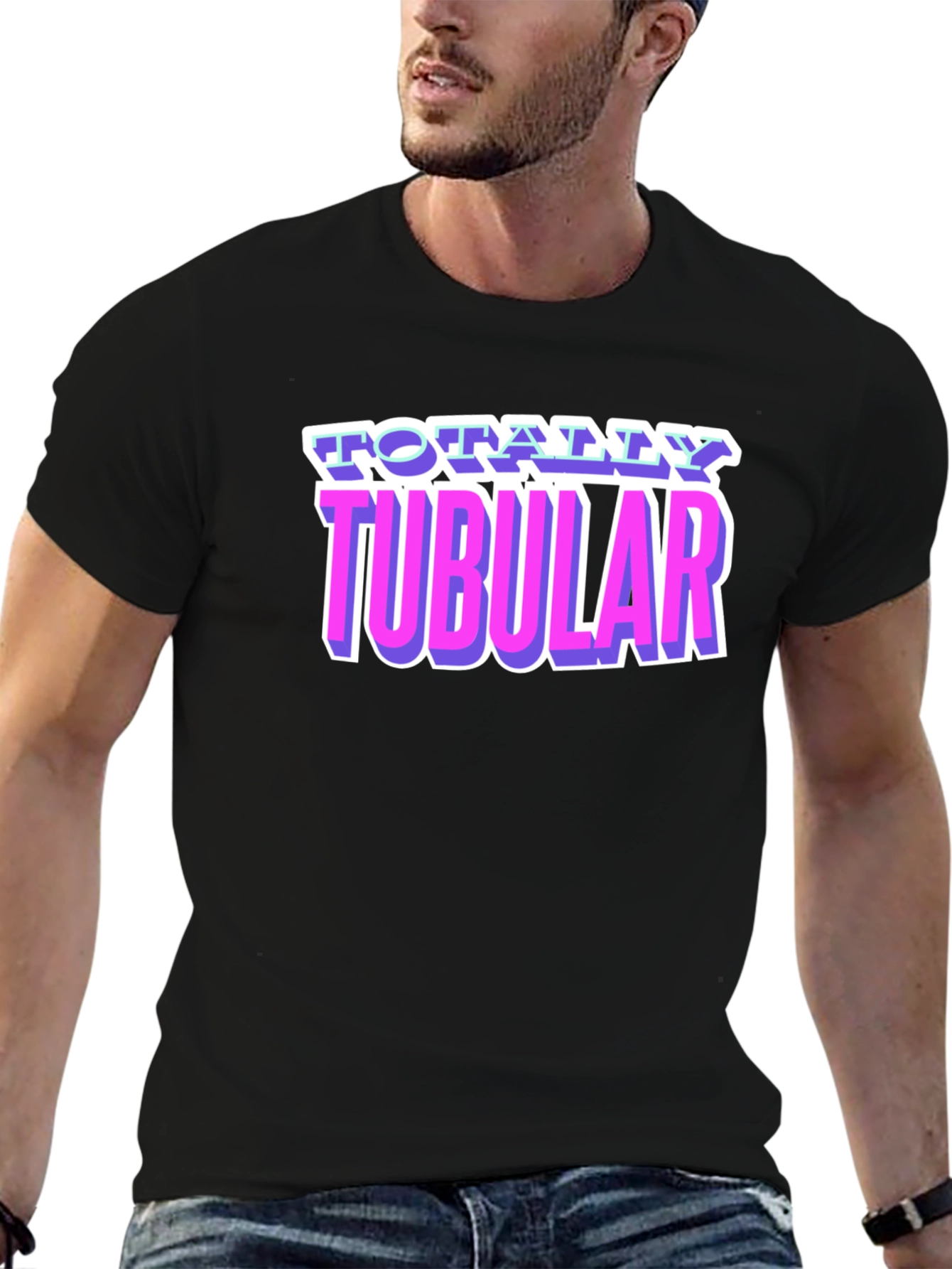 Totally Tubular Retro T-Shirt - 80s Style