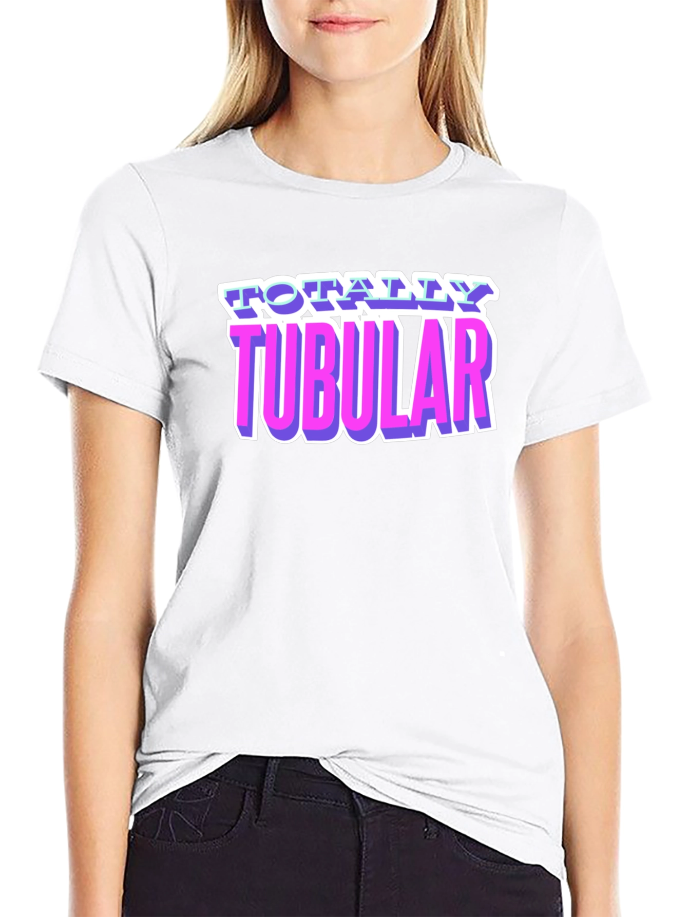 Totally Tubular Retro T-Shirt - 80s Style
