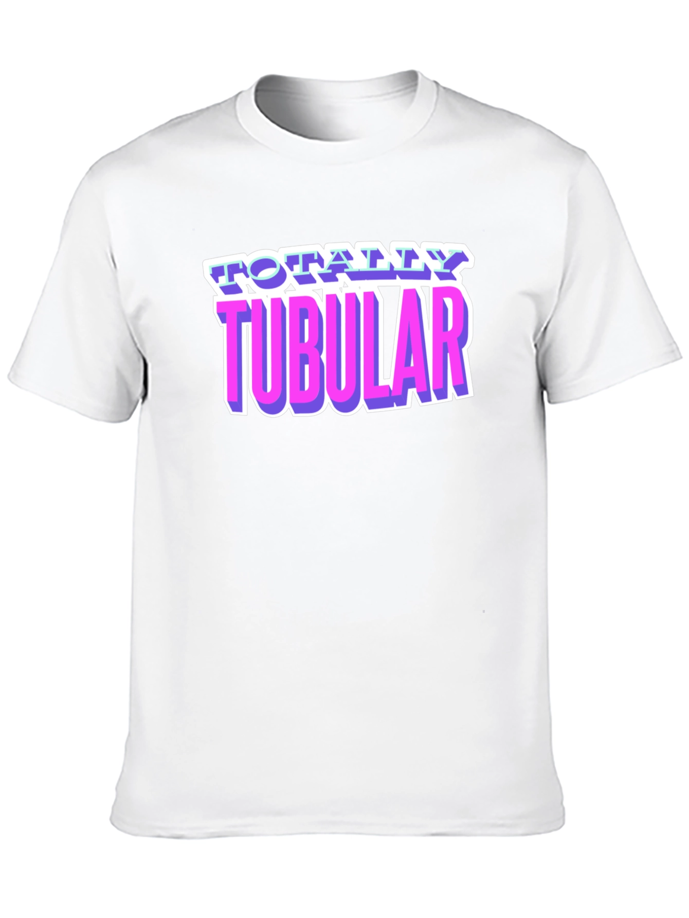 Totally Tubular Retro T-Shirt - 80s Style