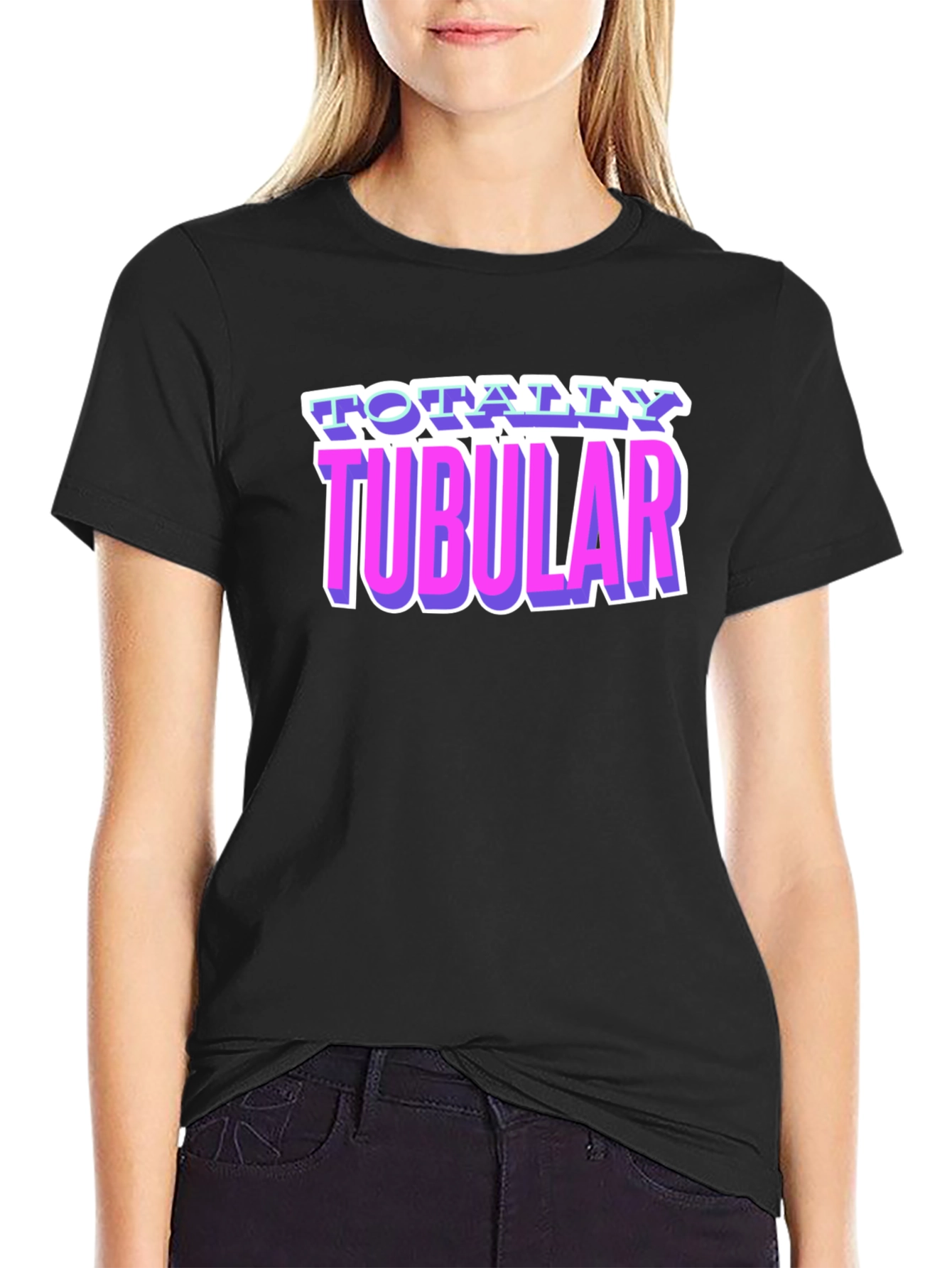 Totally Tubular Retro T-Shirt - 80s Style
