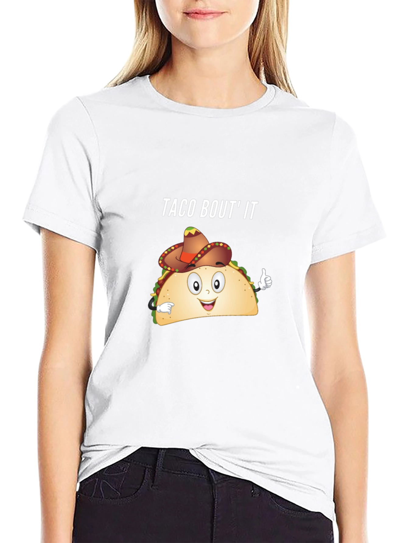 Taco Bout It Funny Graphic T-Shirt