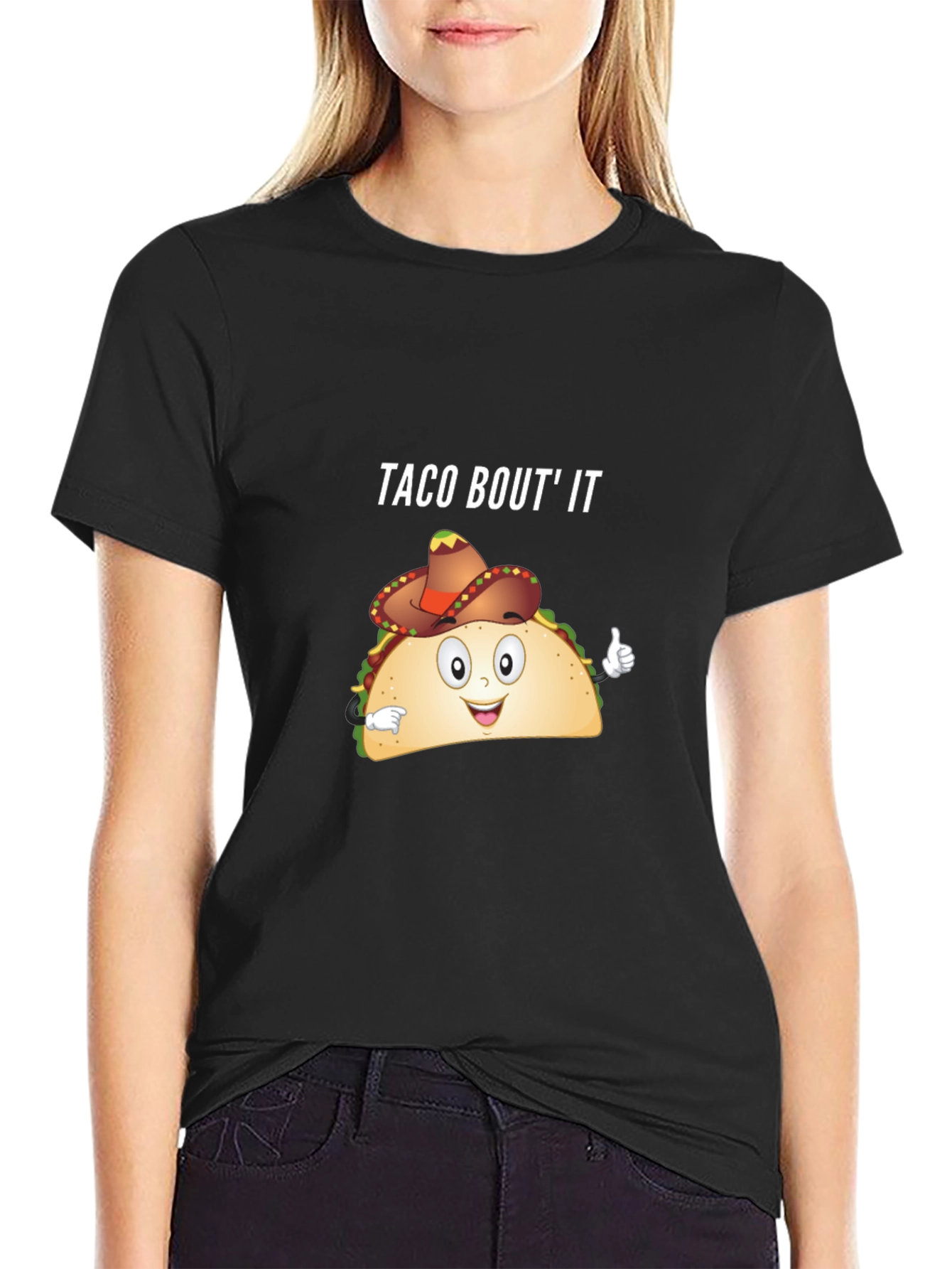 Taco Bout It Funny Graphic T-Shirt