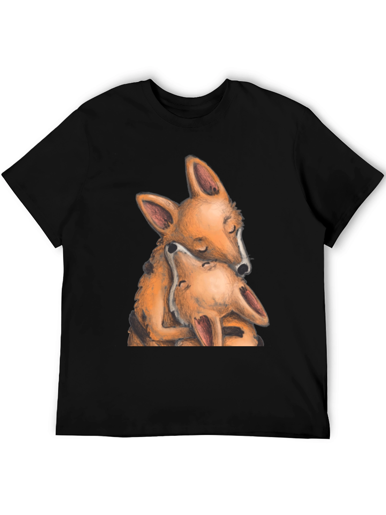 Fox Lovers Tee - Cute Animal Graphic Shirt
