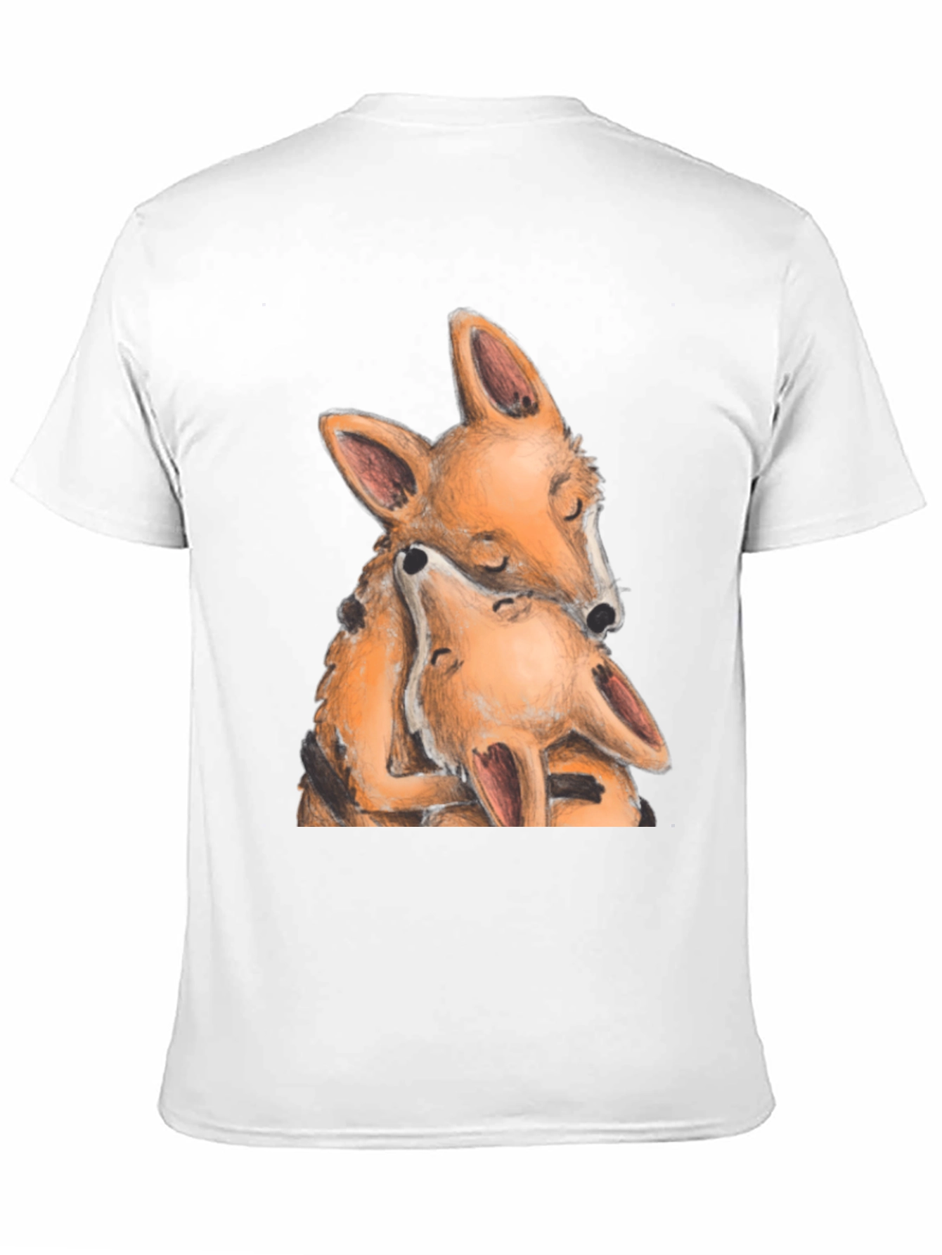 Fox Lovers Tee - Cute Animal Graphic Shirt