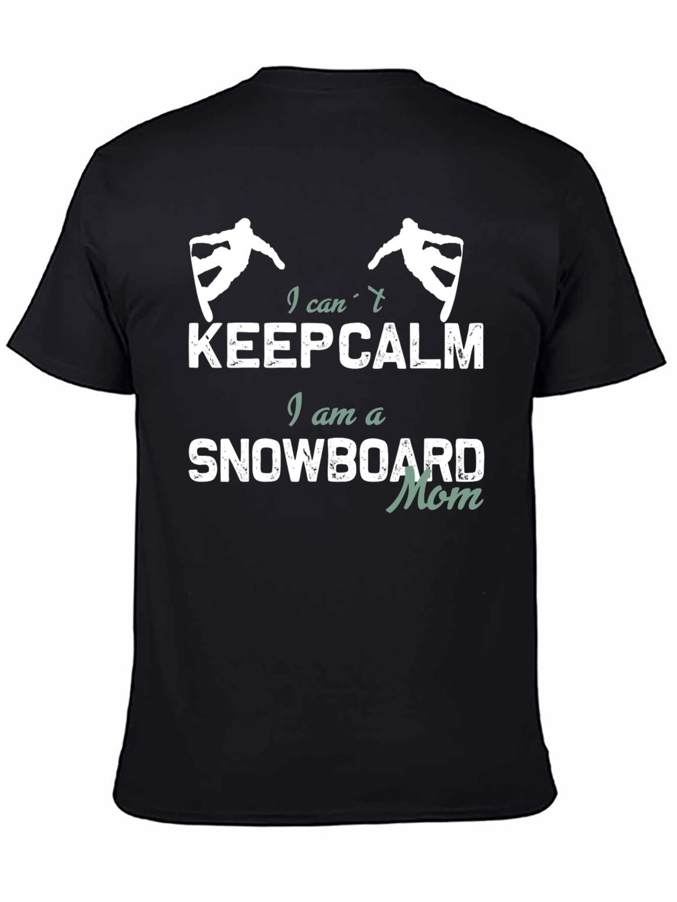 Snowboard Mom Graphic T-Shirt