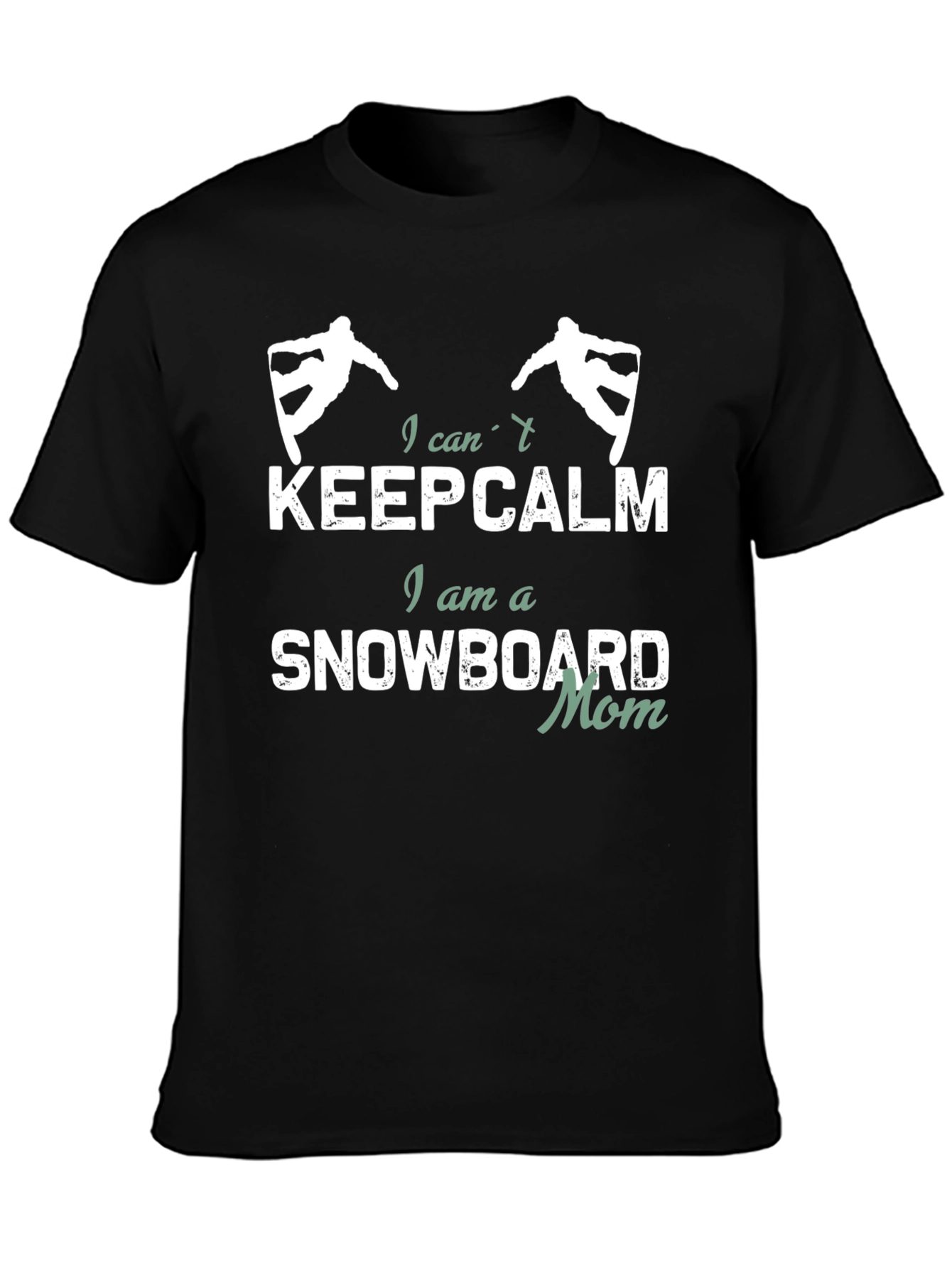 Snowboard Mom Graphic T-Shirt