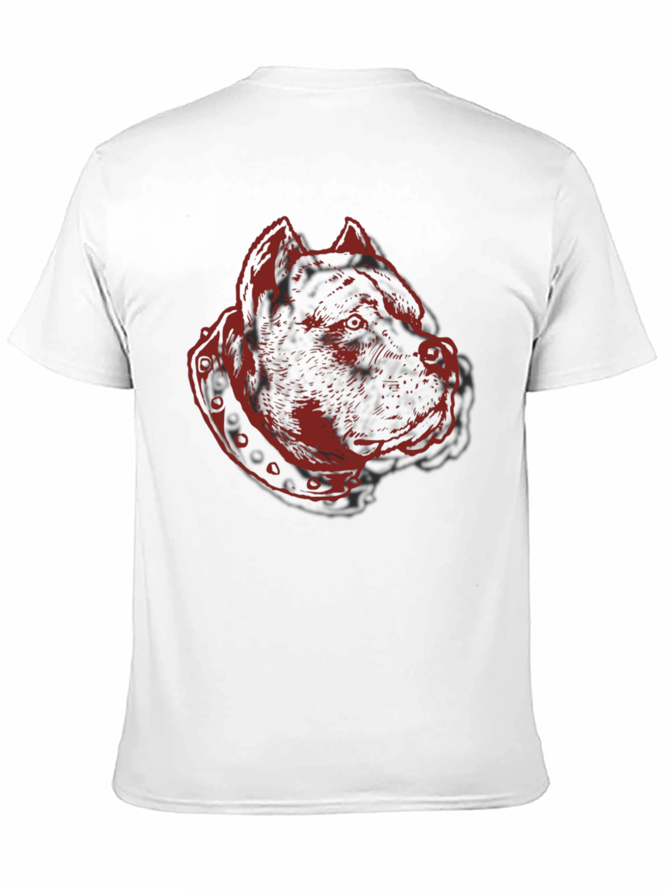 Pitbull Dog Graphic T-Shirt - Cool Canine Tee