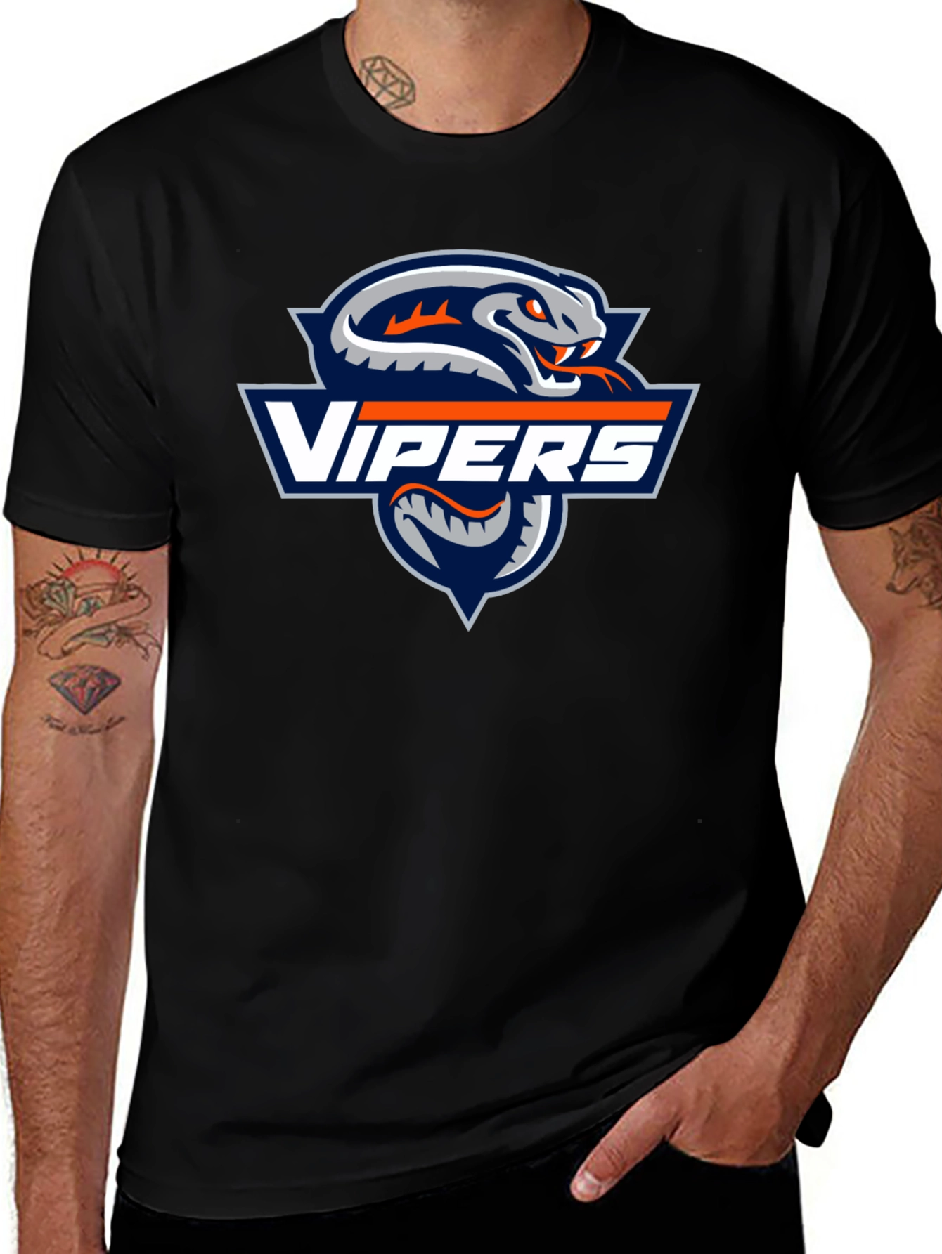 Vipers T-Shirt - Snake Logo Tee