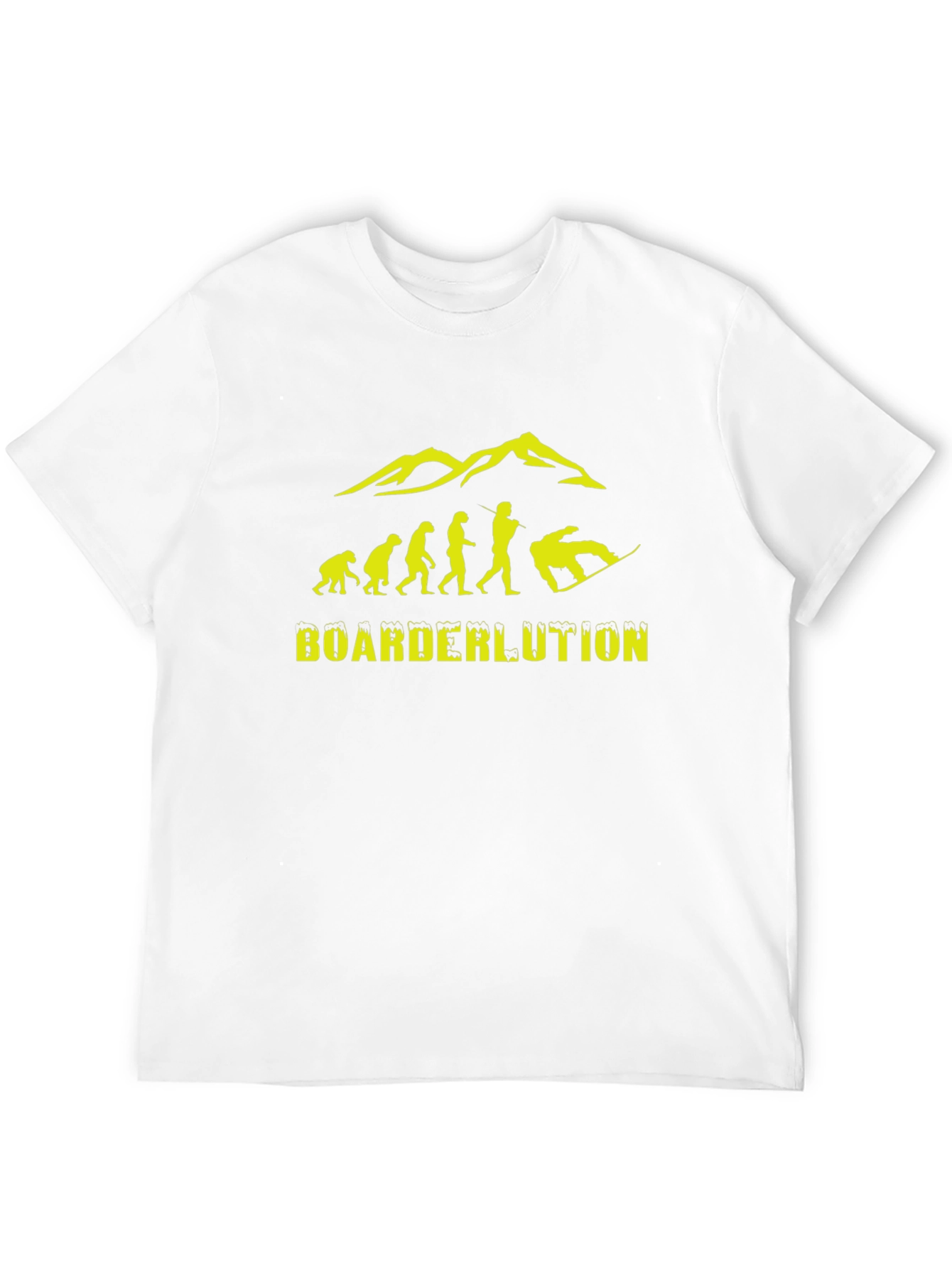 Boarderlution T-Shirt - Snowboard Evolution Tee
