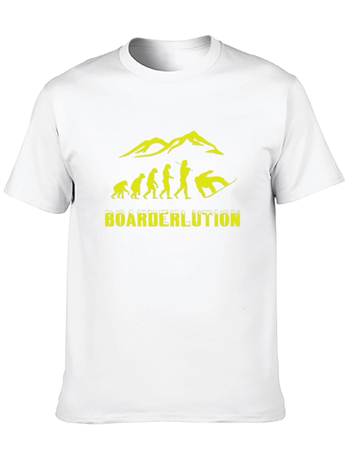 Boarderlution T-Shirt - Snowboard Evolution Tee