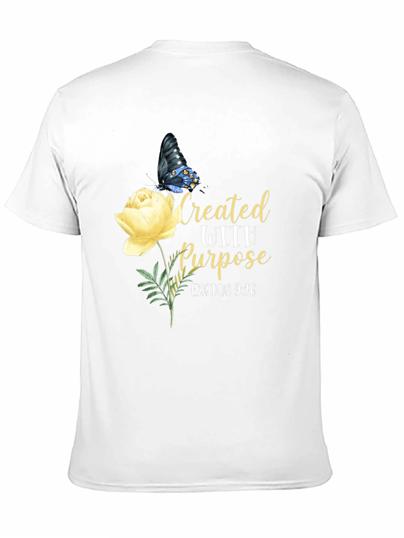 Created With Purpose Butterfly T-Shirt