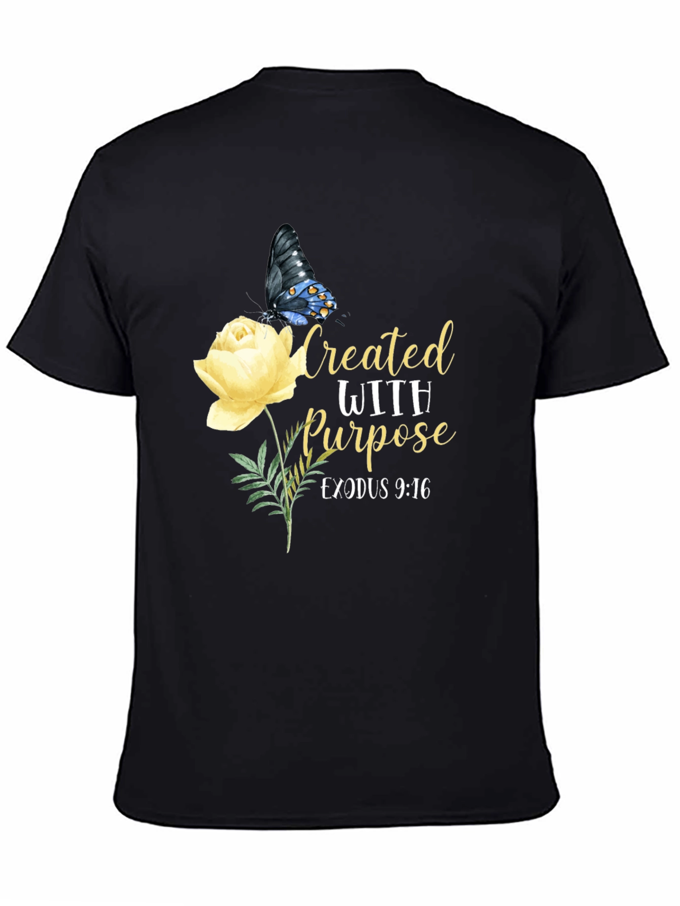 Created With Purpose Butterfly T-Shirt