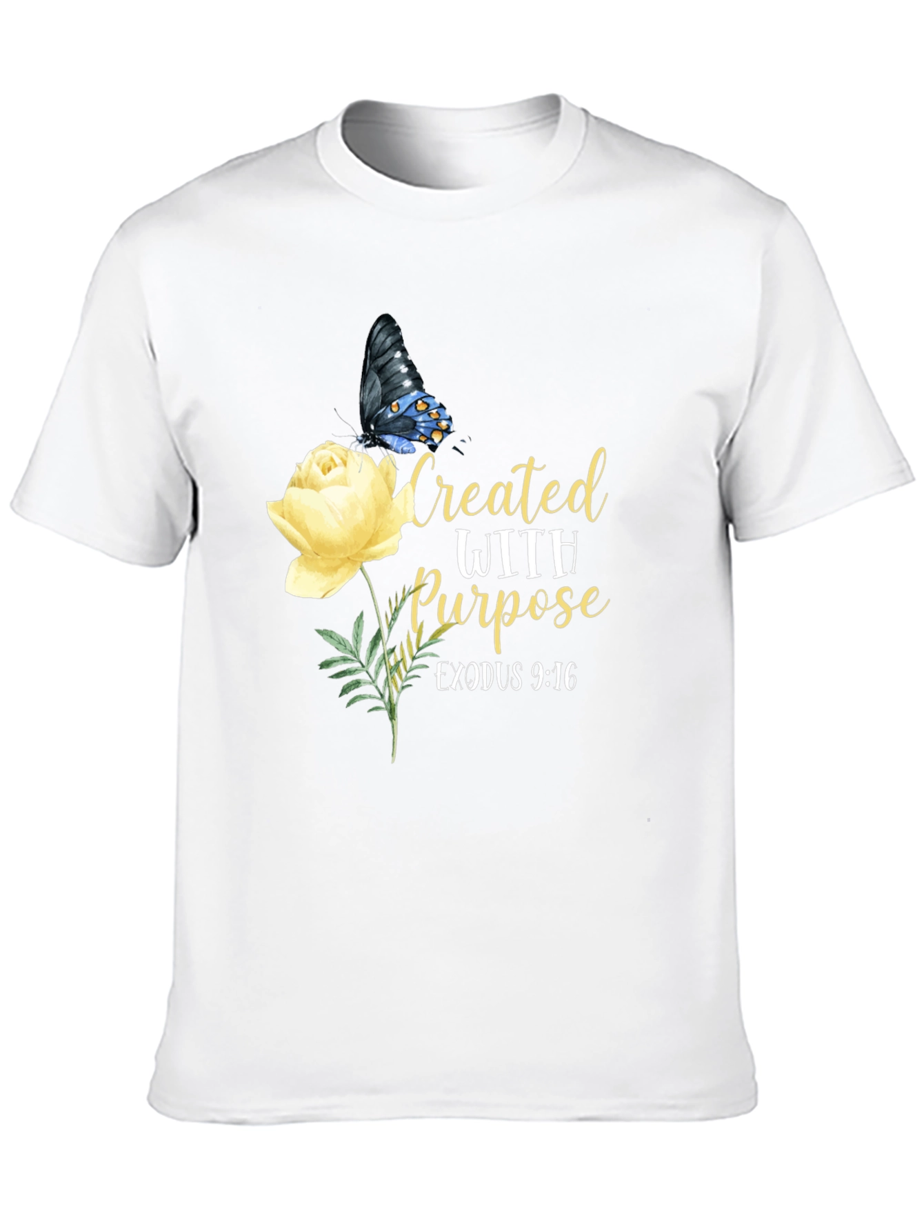 Created With Purpose Butterfly T-Shirt