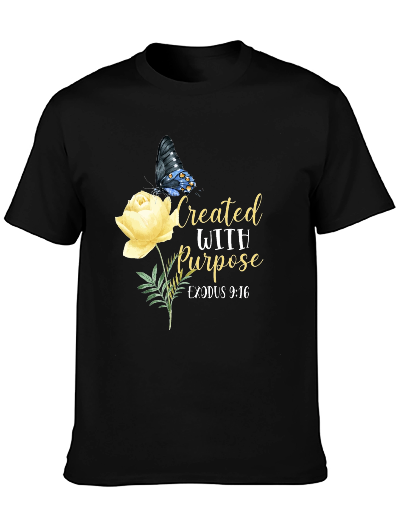 Created With Purpose Butterfly T-Shirt