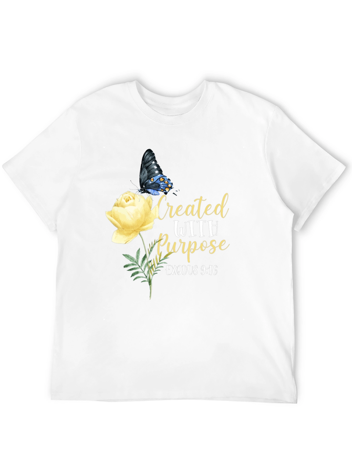 Created With Purpose Butterfly T-Shirt