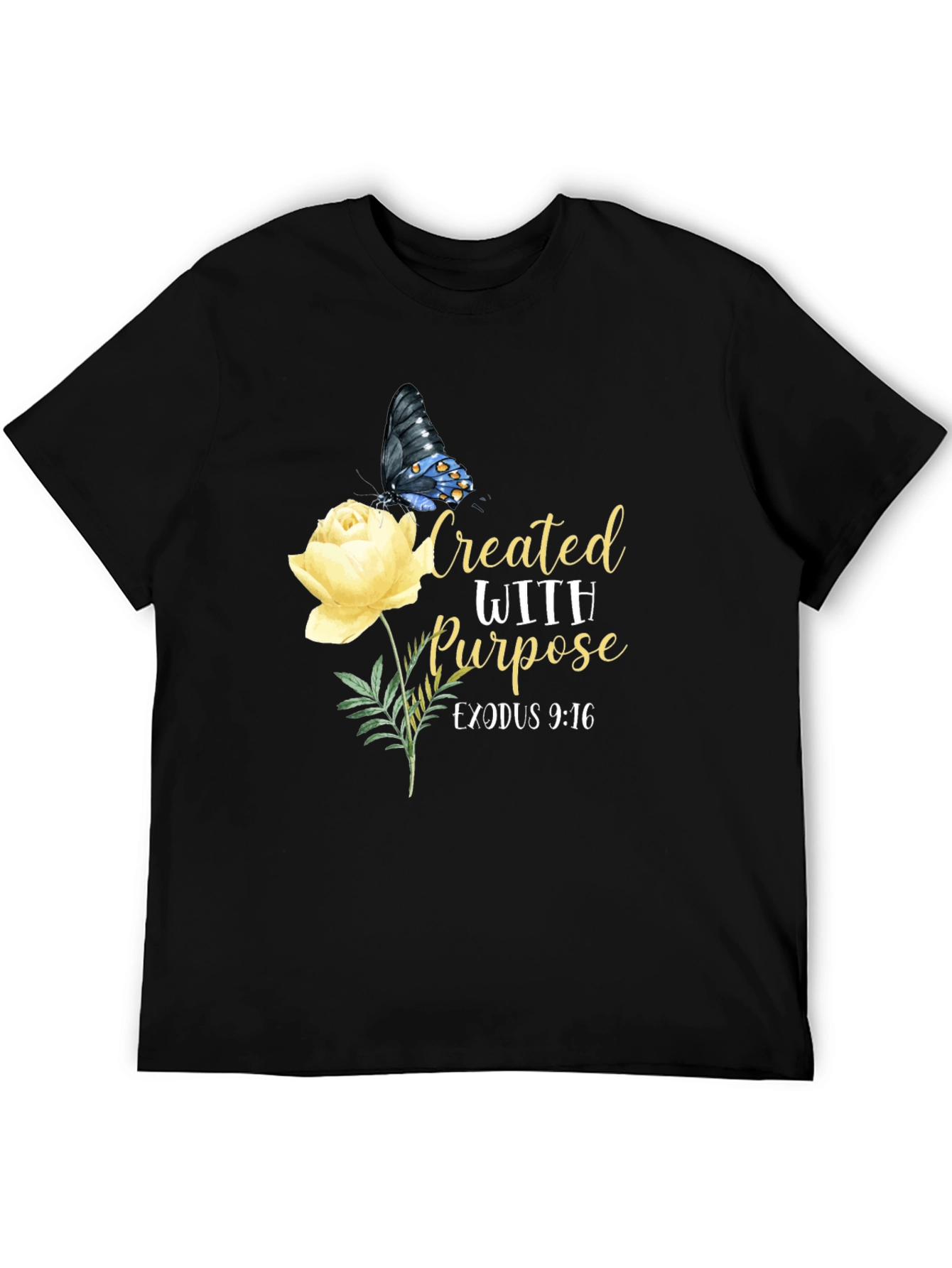Created With Purpose Butterfly T-Shirt