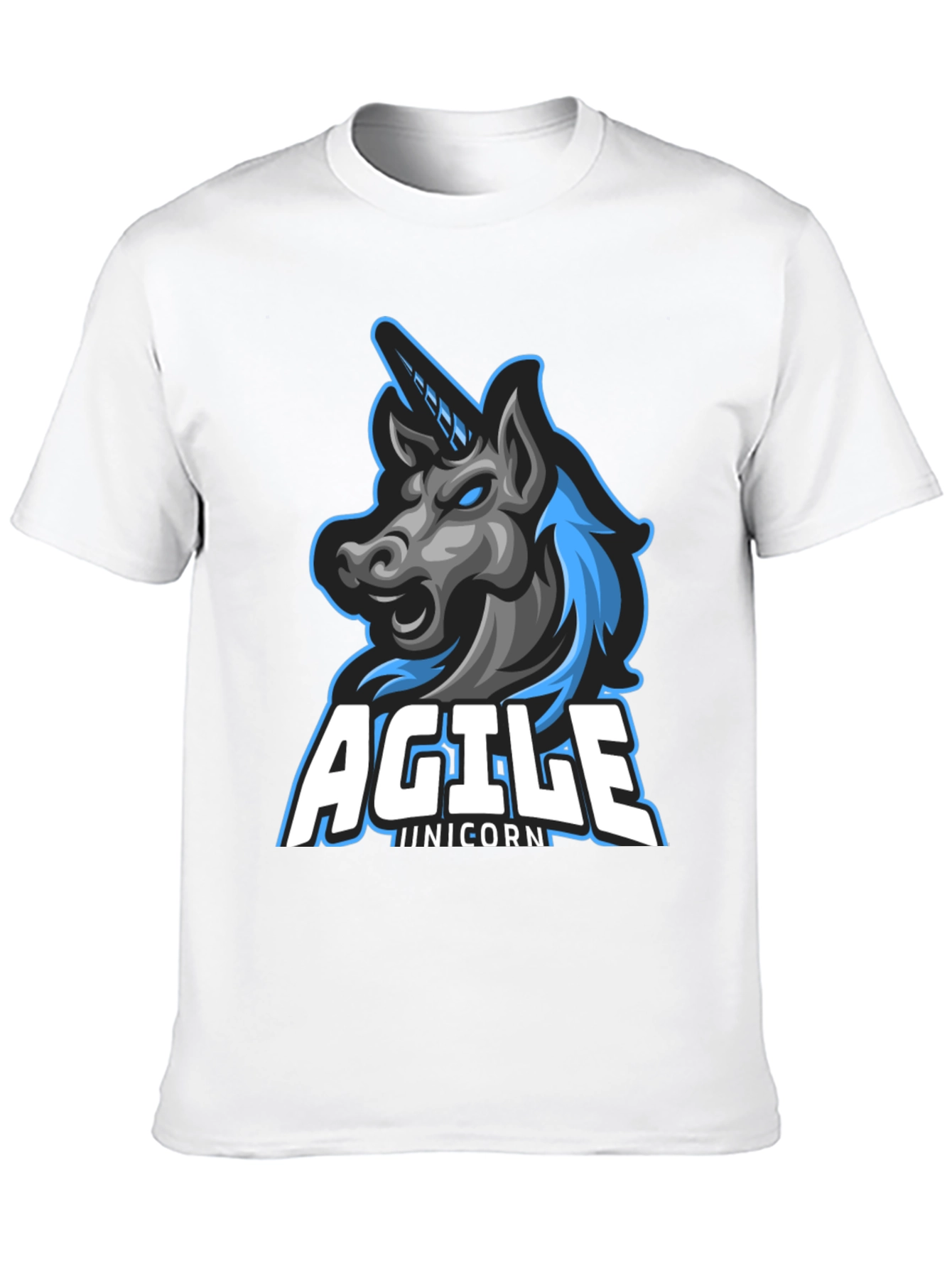 Agile Unicorn T-Shirt - Gamer Style