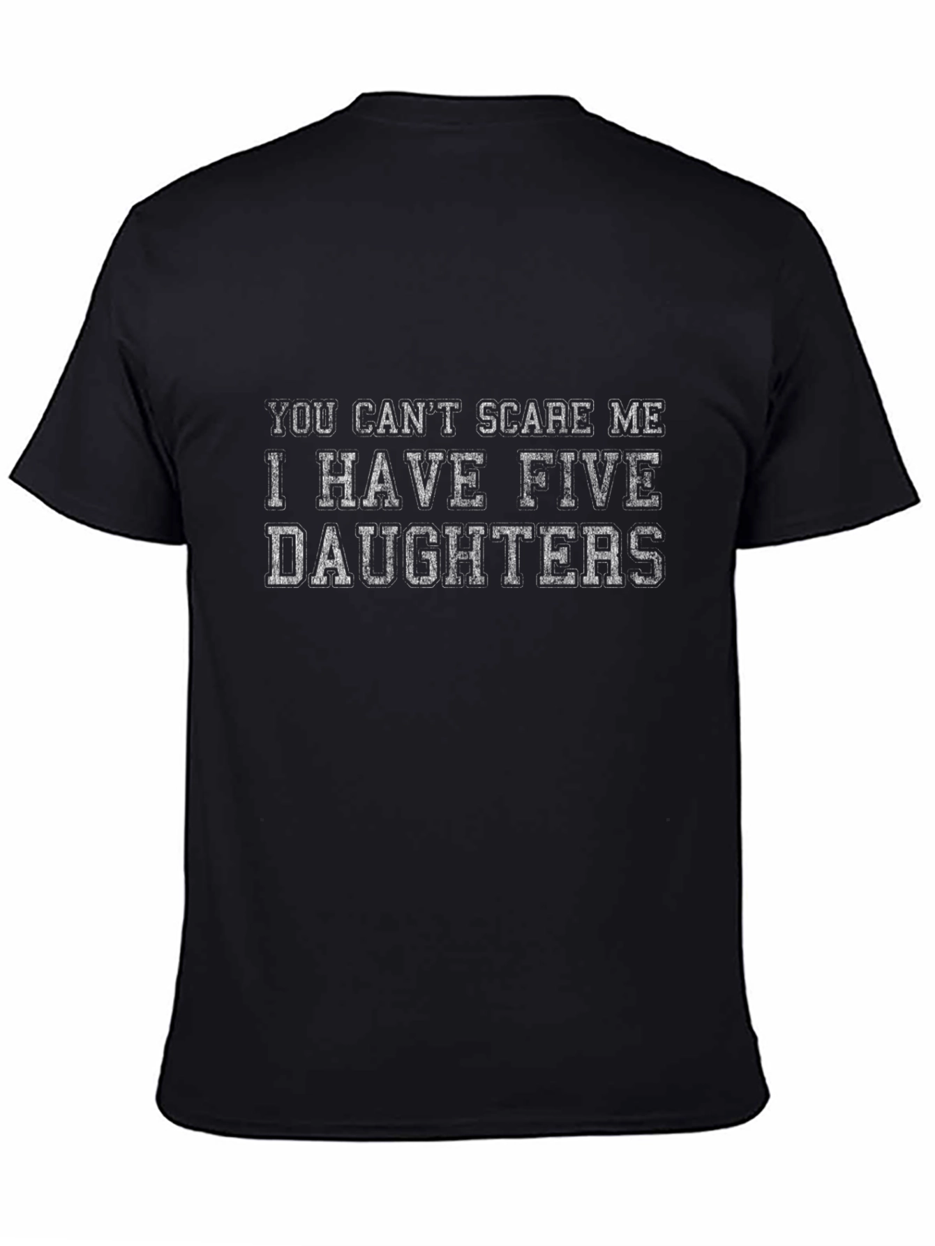 Five Daughters Mens T-Shirt - Black Graphic Tee
