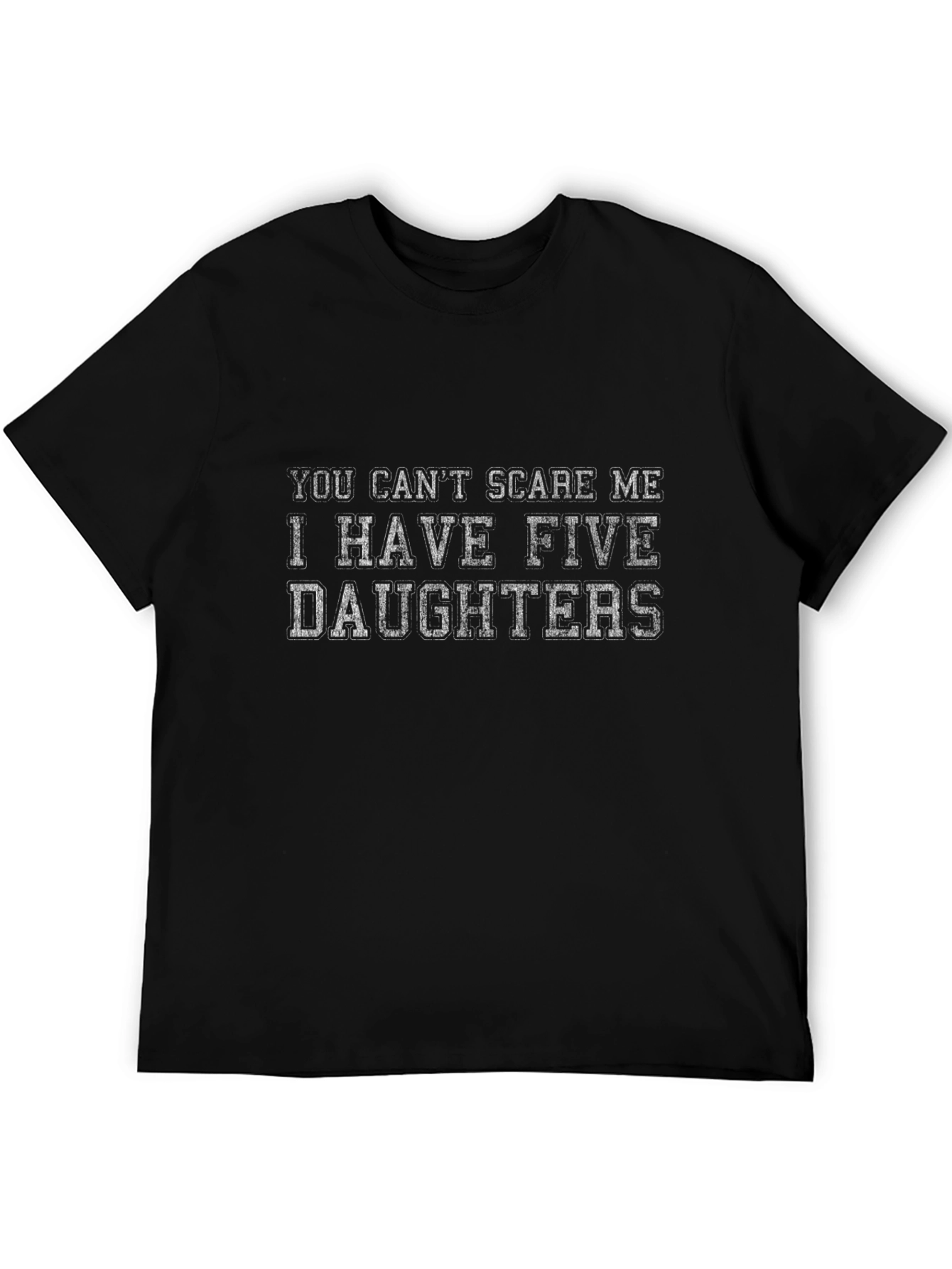 Five Daughters Mens T-Shirt - Black Graphic Tee