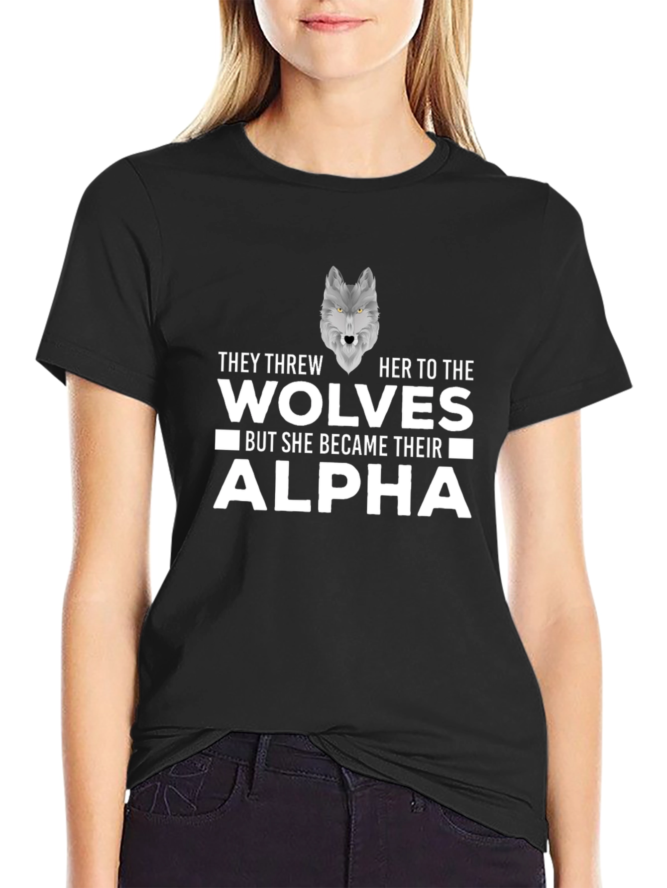They Threw Her to the Wolves T-Shirt