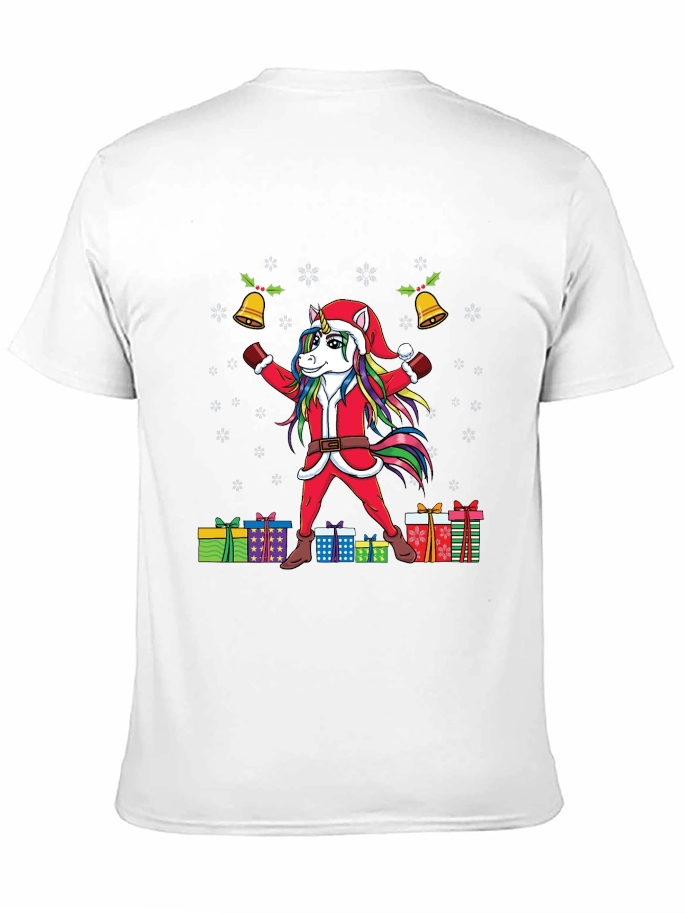 Unicorn Santa Christmas T-Shirt