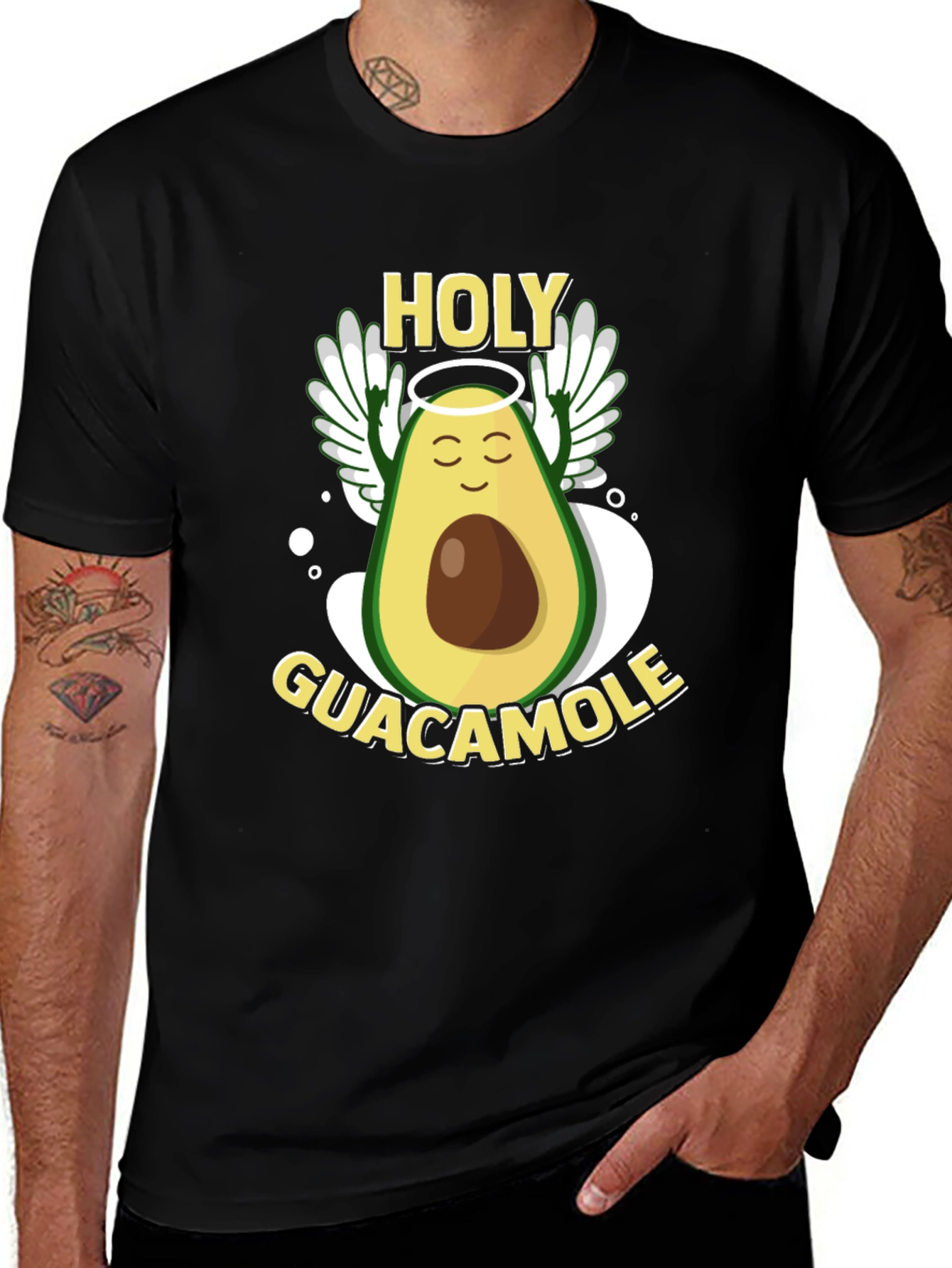 Holy Guacamole Black T-Shirt