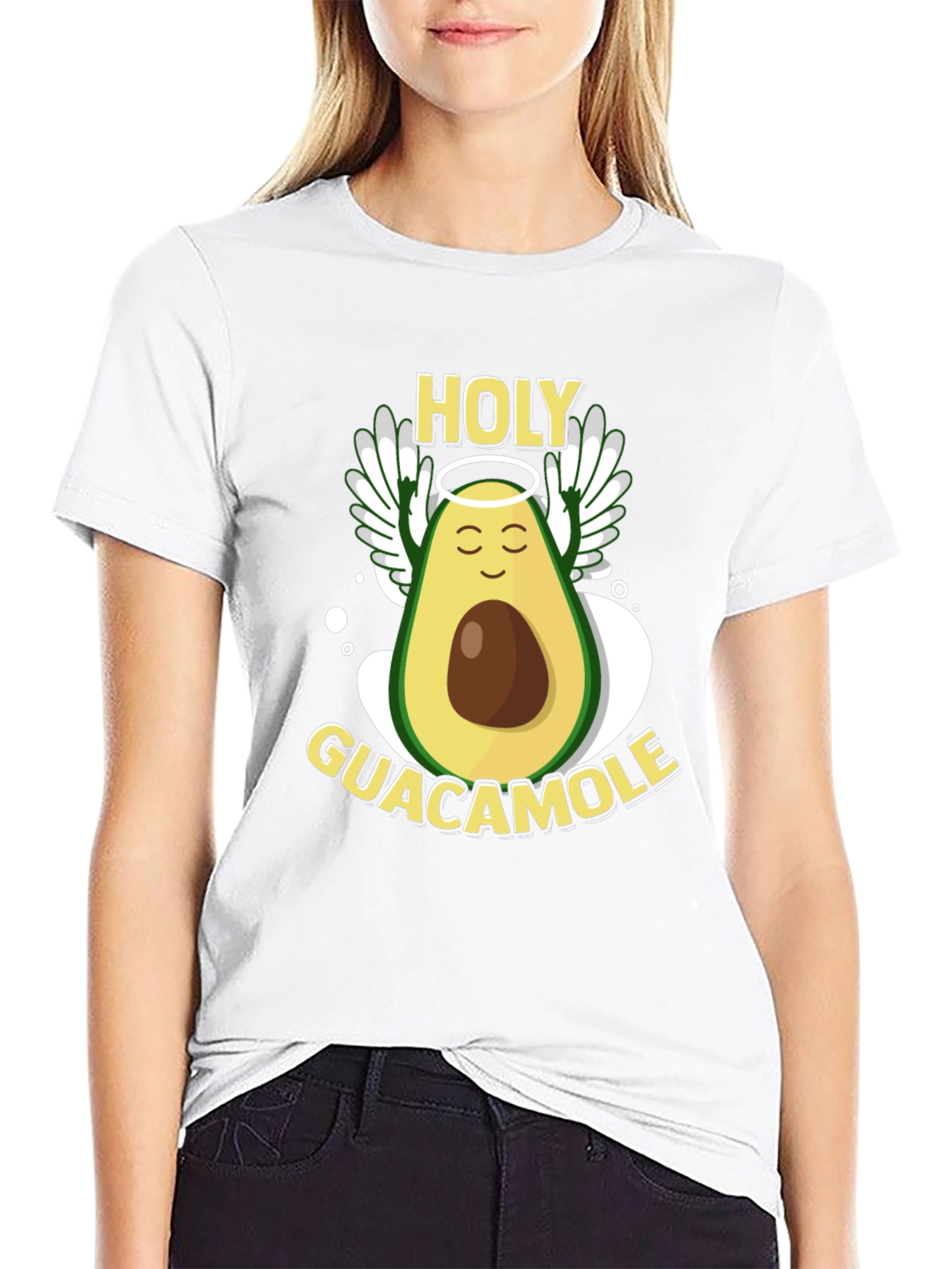 Holy Guacamole Black T-Shirt