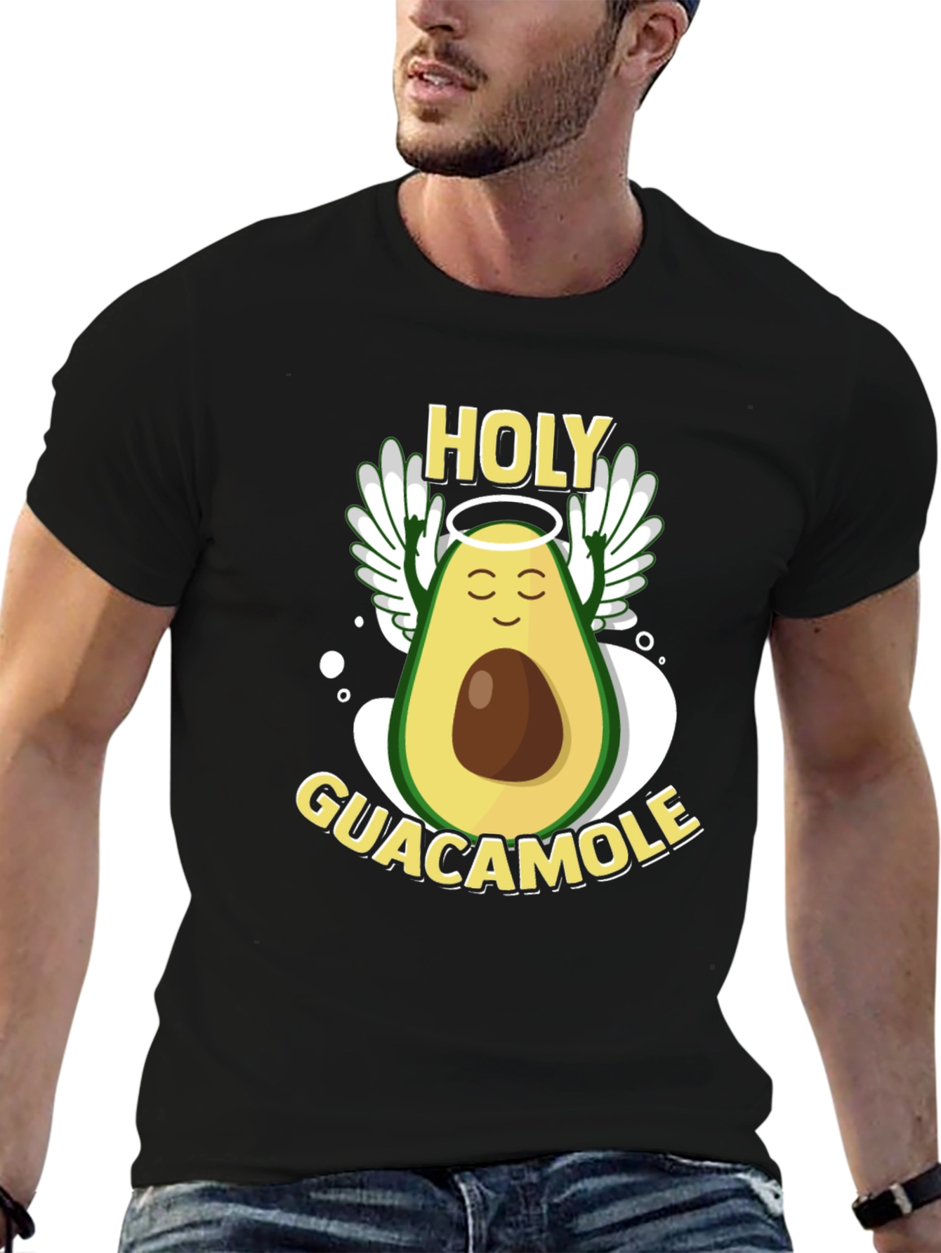 Holy Guacamole Black T-Shirt