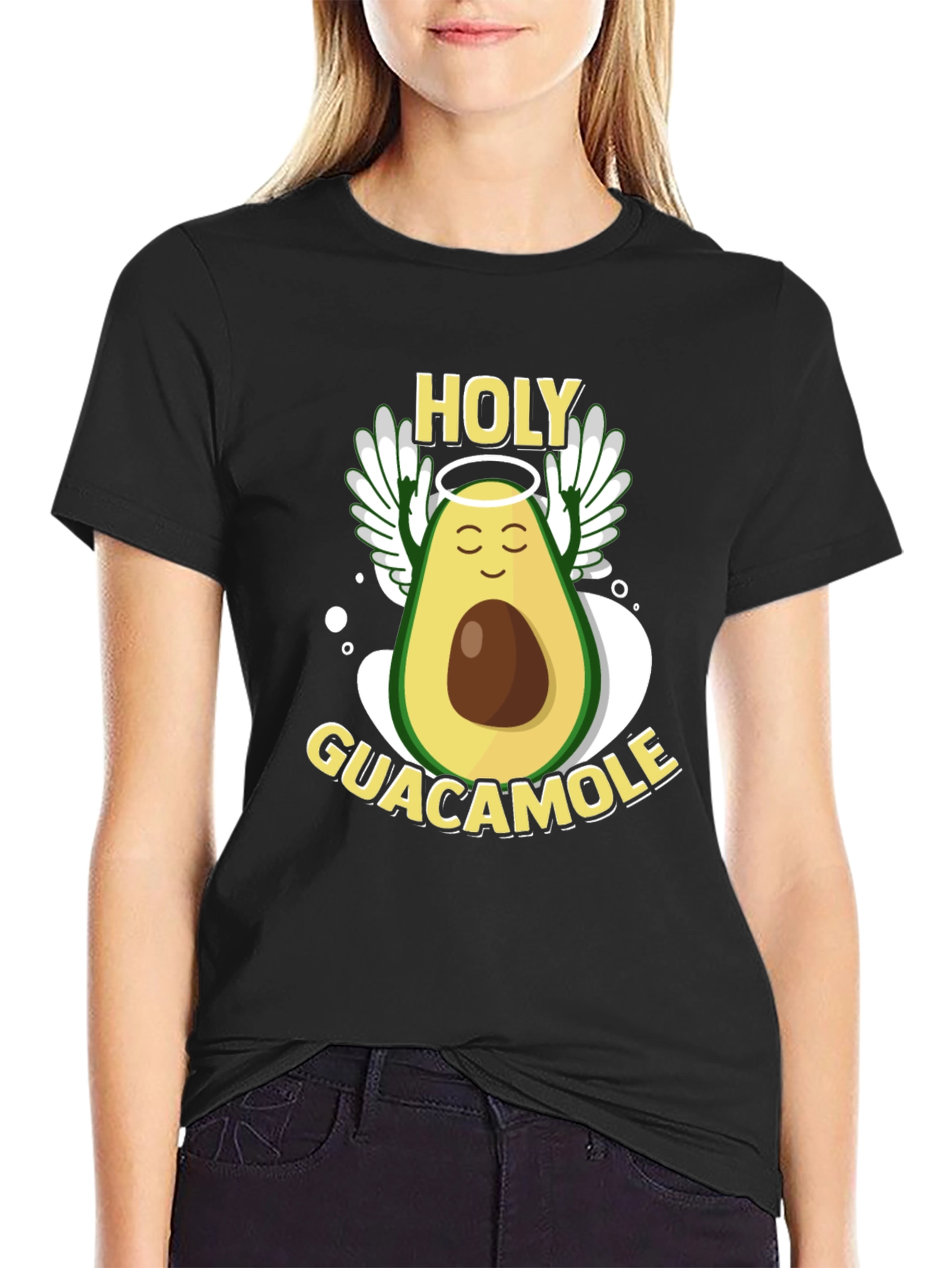 Holy Guacamole Black T-Shirt