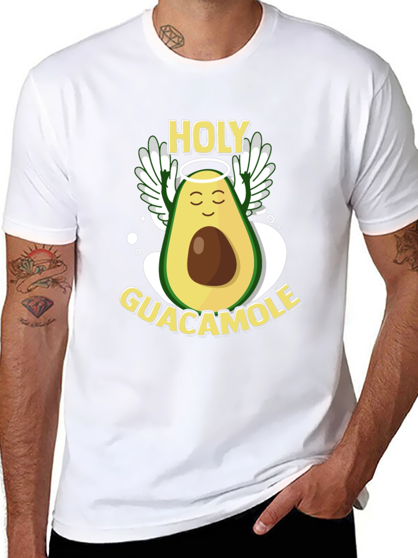 Holy Guacamole Black T-Shirt