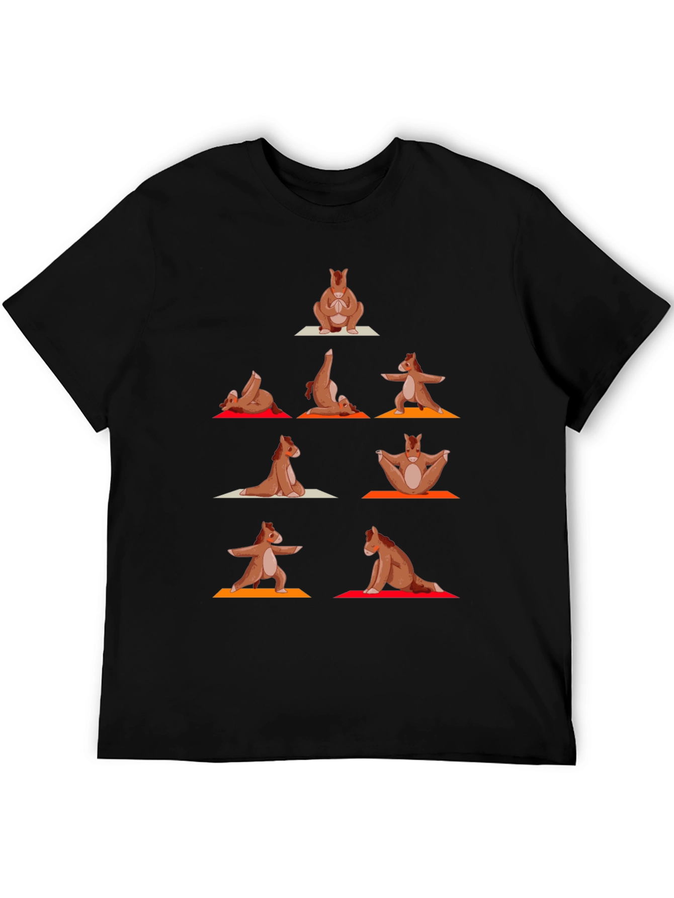 Yoga Horse Graphic Tee