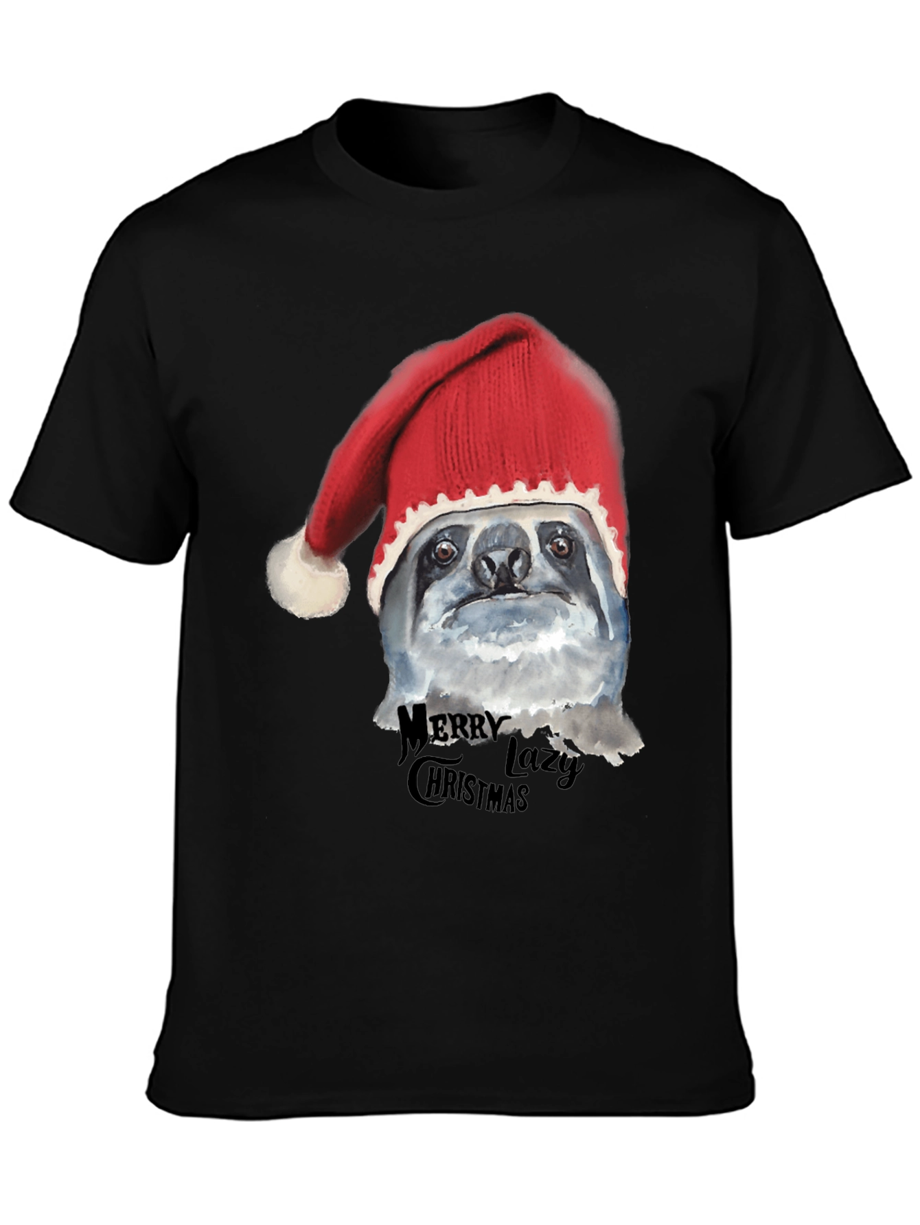 Merry Lazy Christmas Sloth T-Shirt