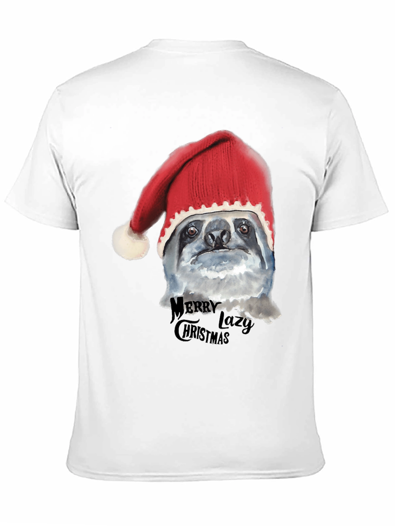 Merry Lazy Christmas Sloth T-Shirt