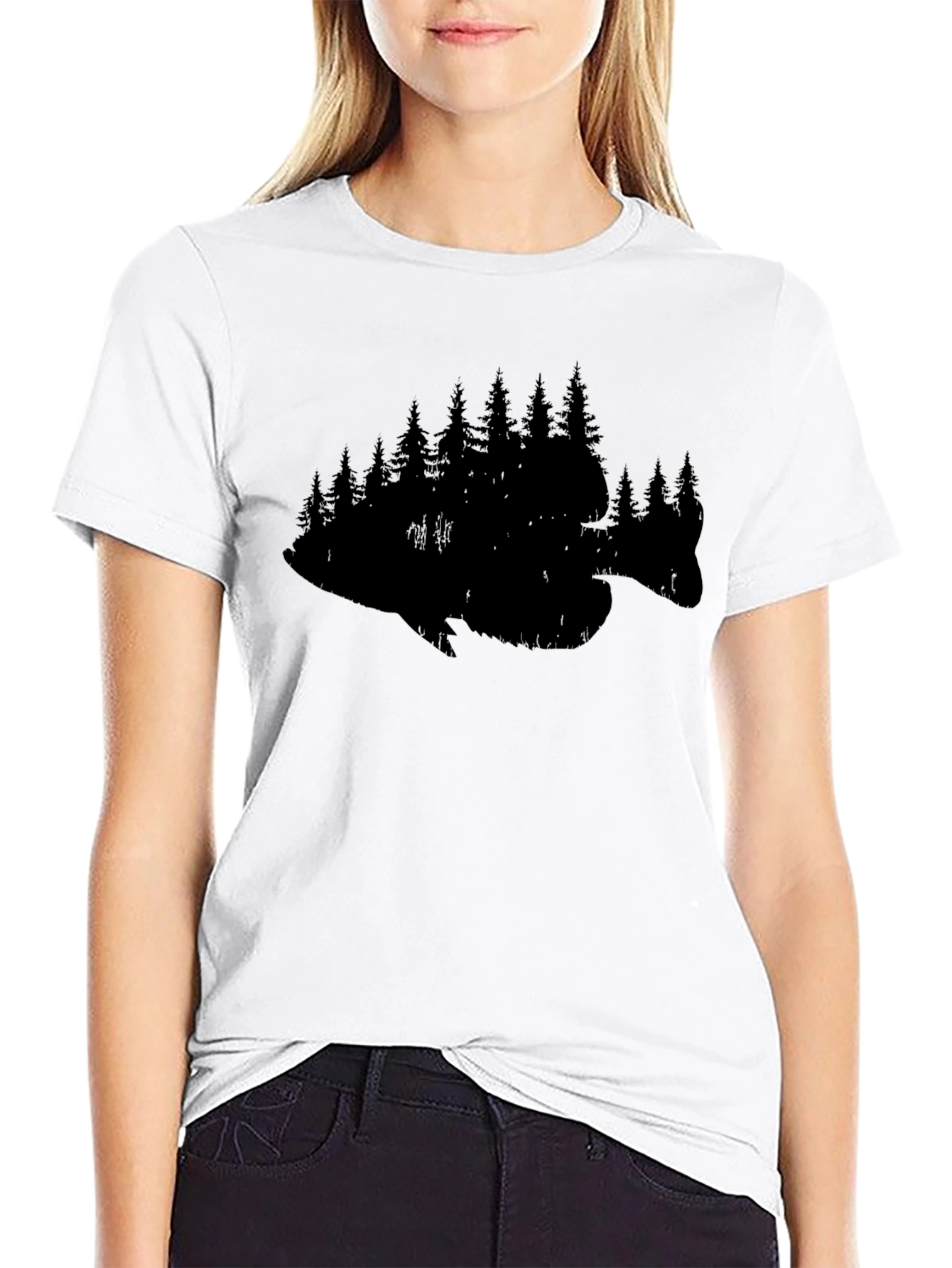 Fish & Trees Graphic Tee
