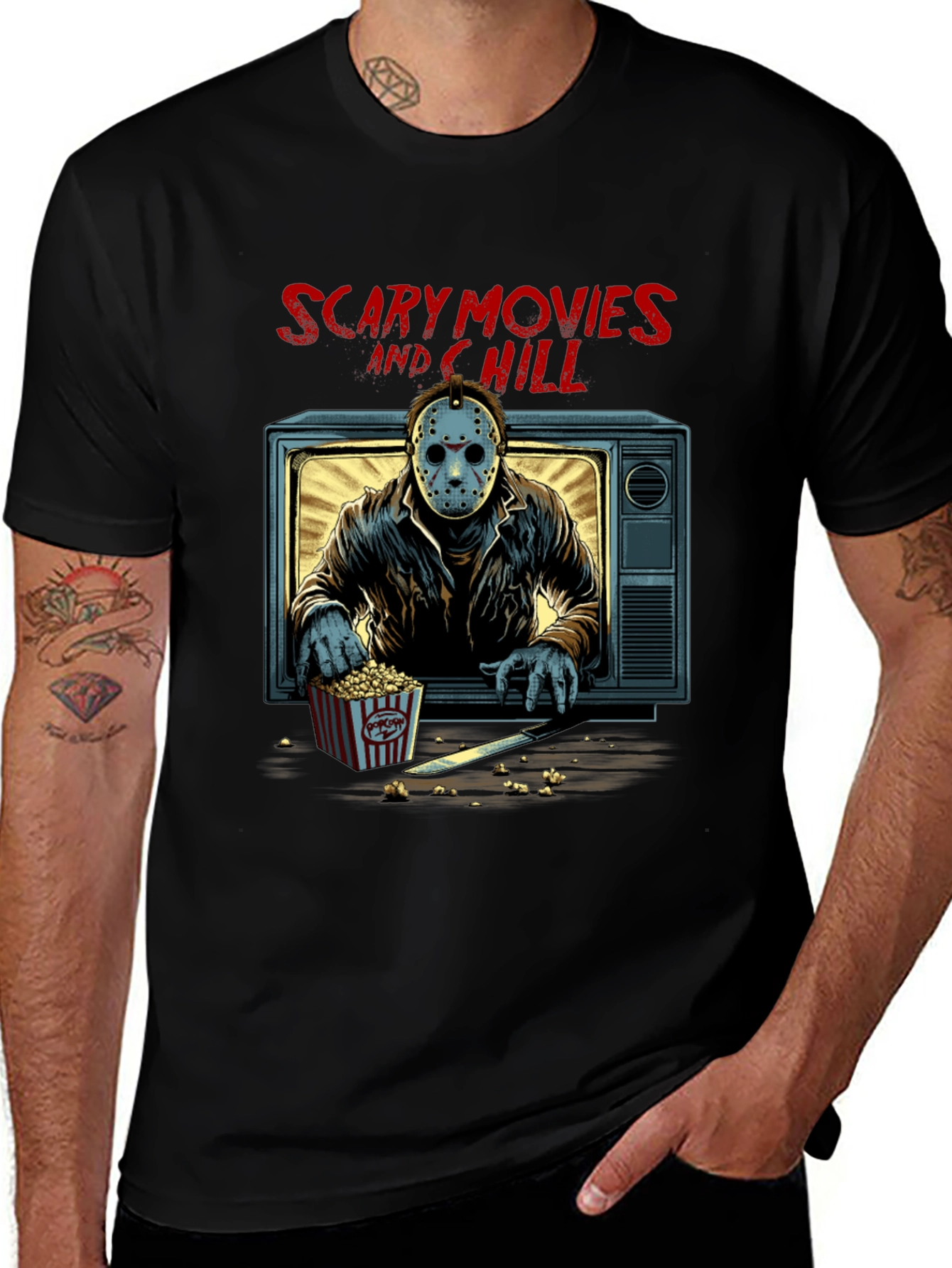 Scary Movie Night T-Shirt