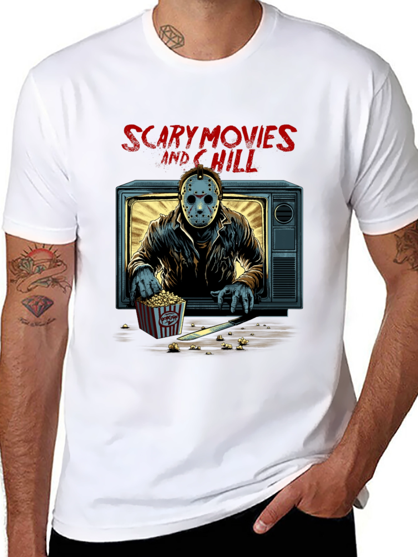 Scary Movie Night T-Shirt