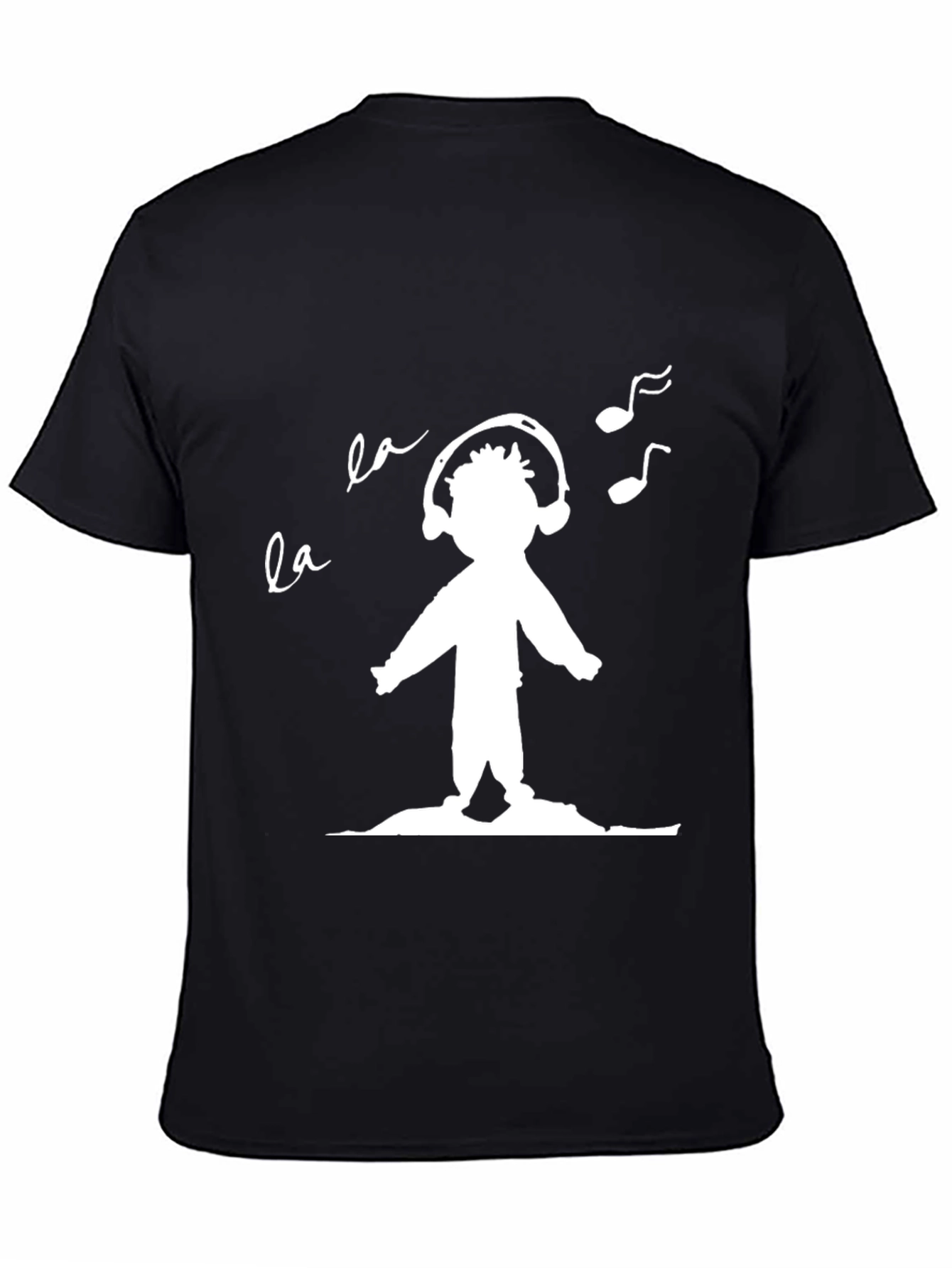 Fun Graphic Tee: Music Lovers Shirt