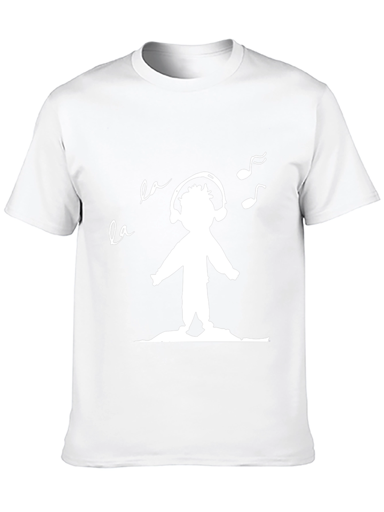 Fun Graphic Tee: Music Lovers Shirt