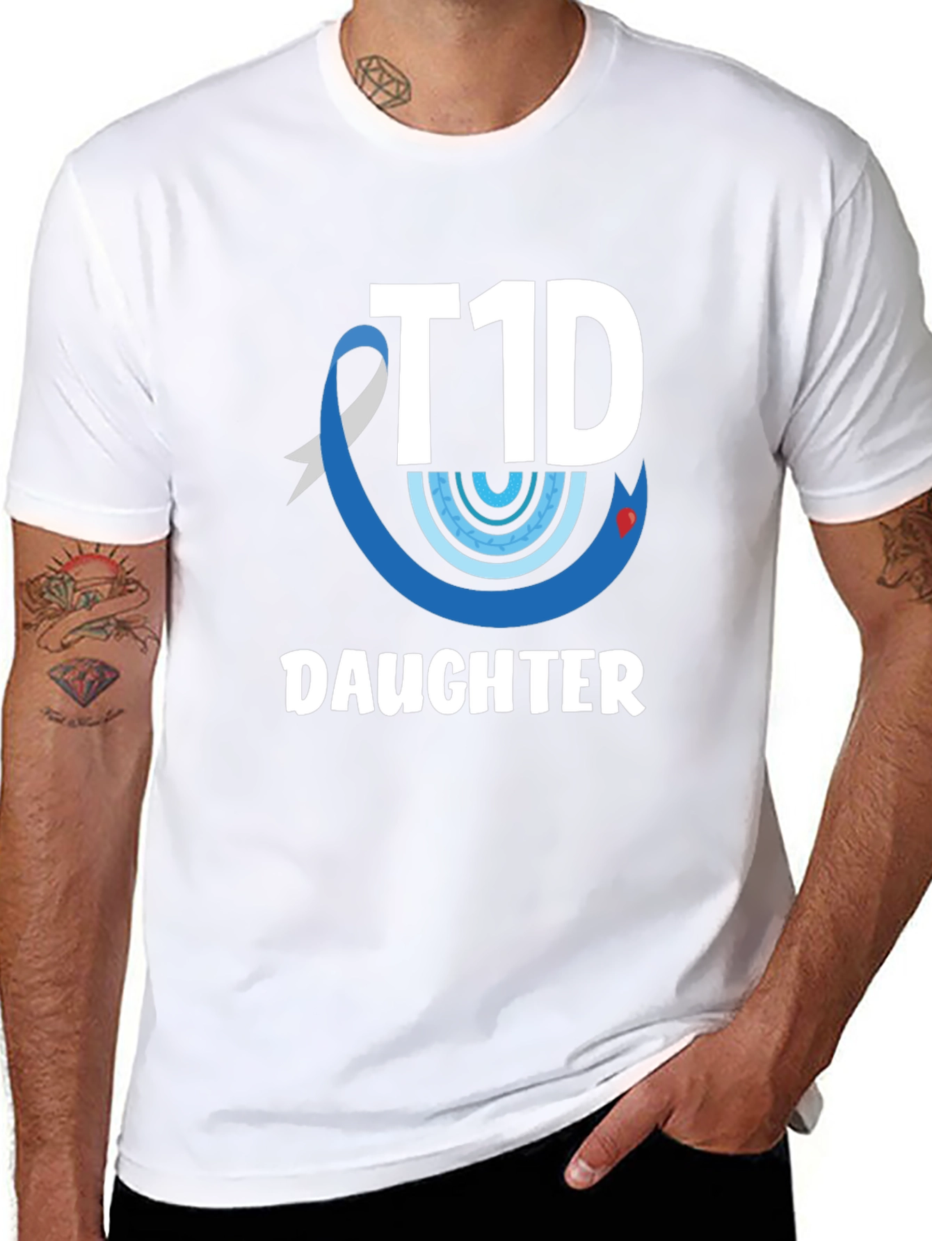 T1D Daughter Awareness T-Shirt
