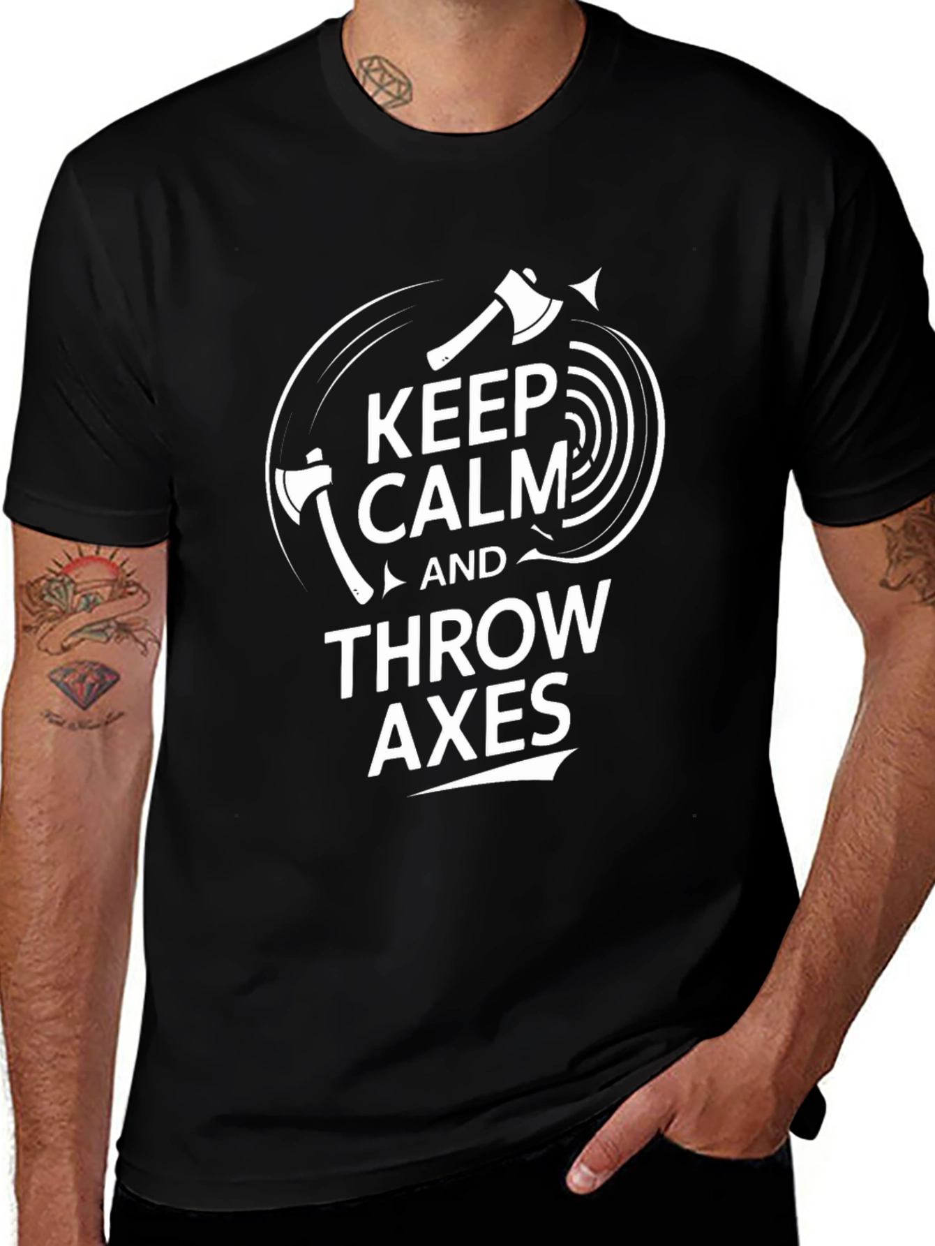Keep Calm and Throw Axes T-Shirt