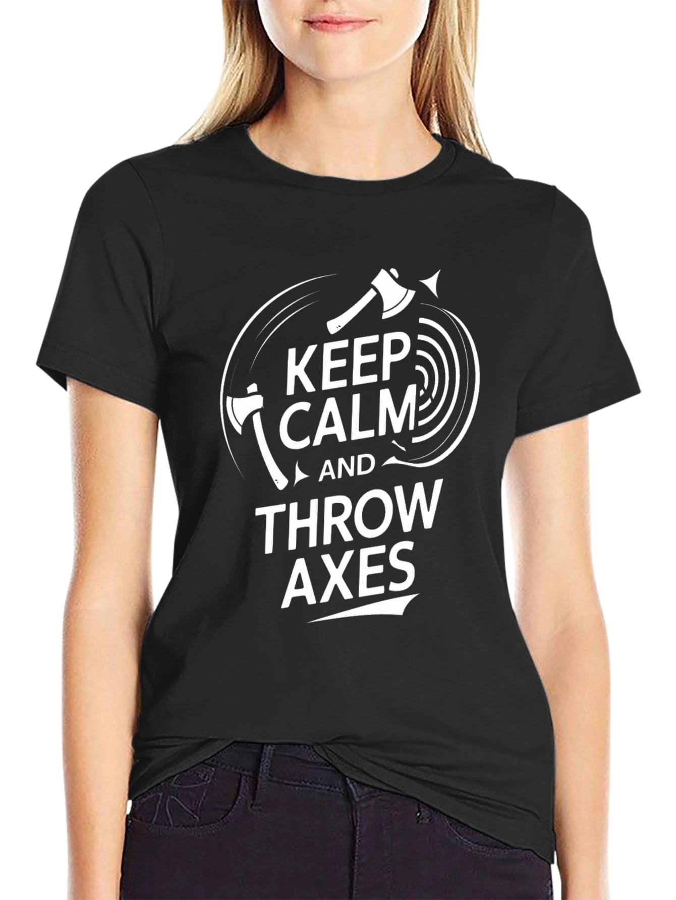 Keep Calm and Throw Axes T-Shirt