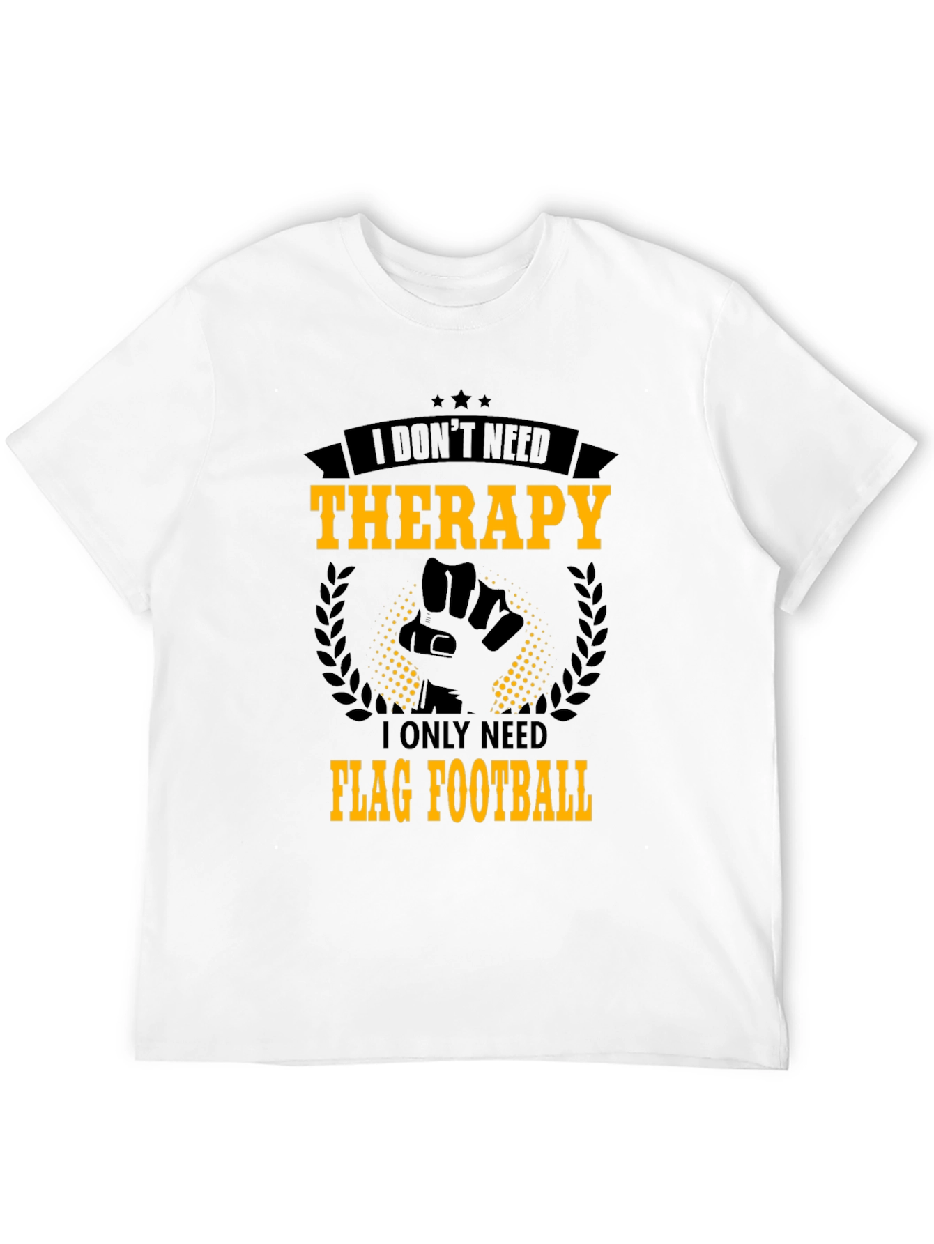 Flag Football Therapy T-Shirt
