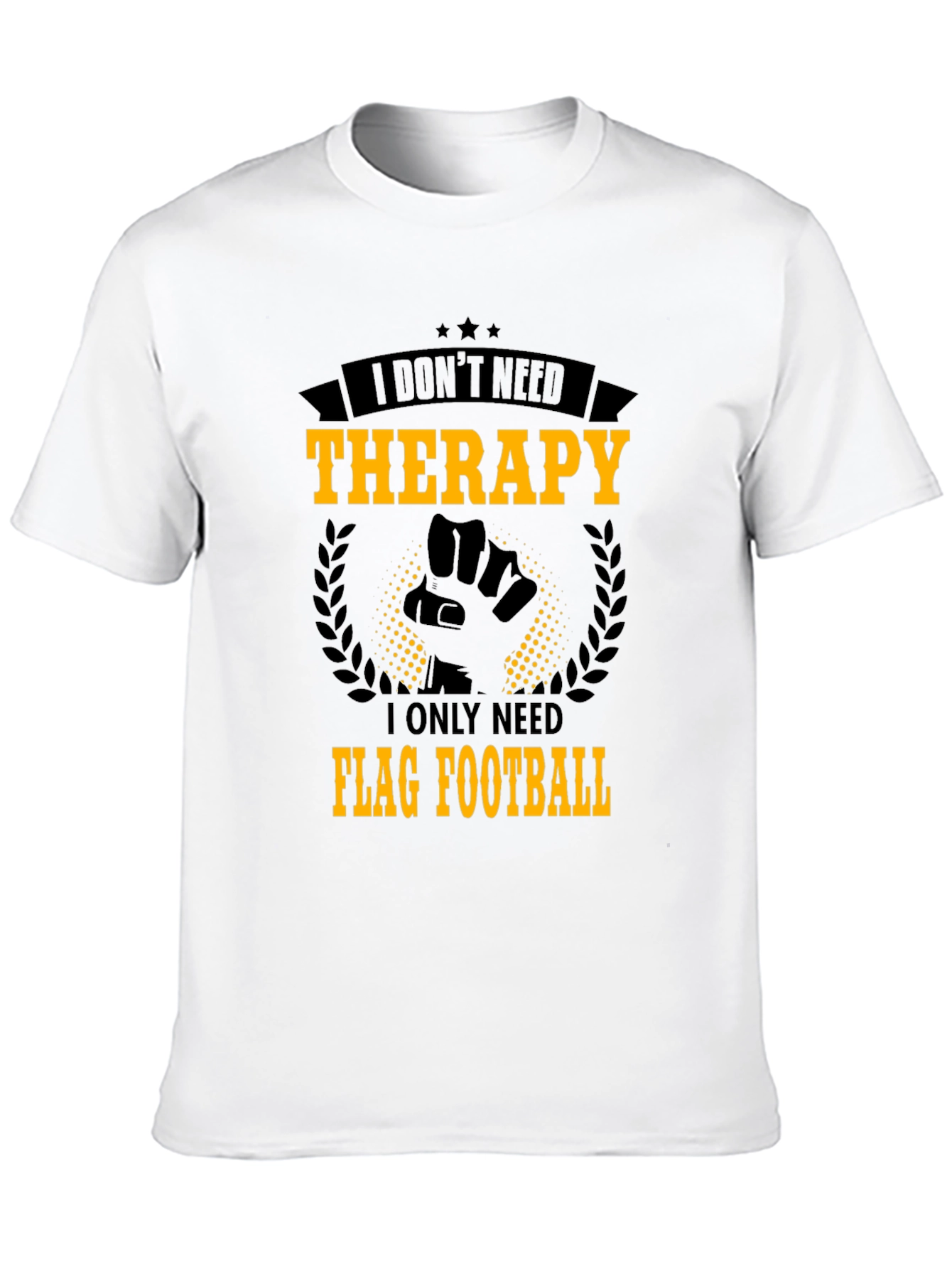 Flag Football Therapy T-Shirt