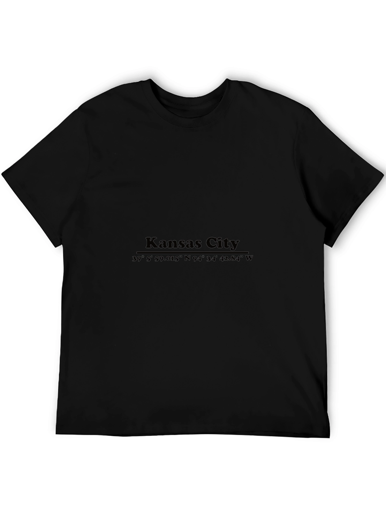 Kansas City Coordinates T-Shirt
