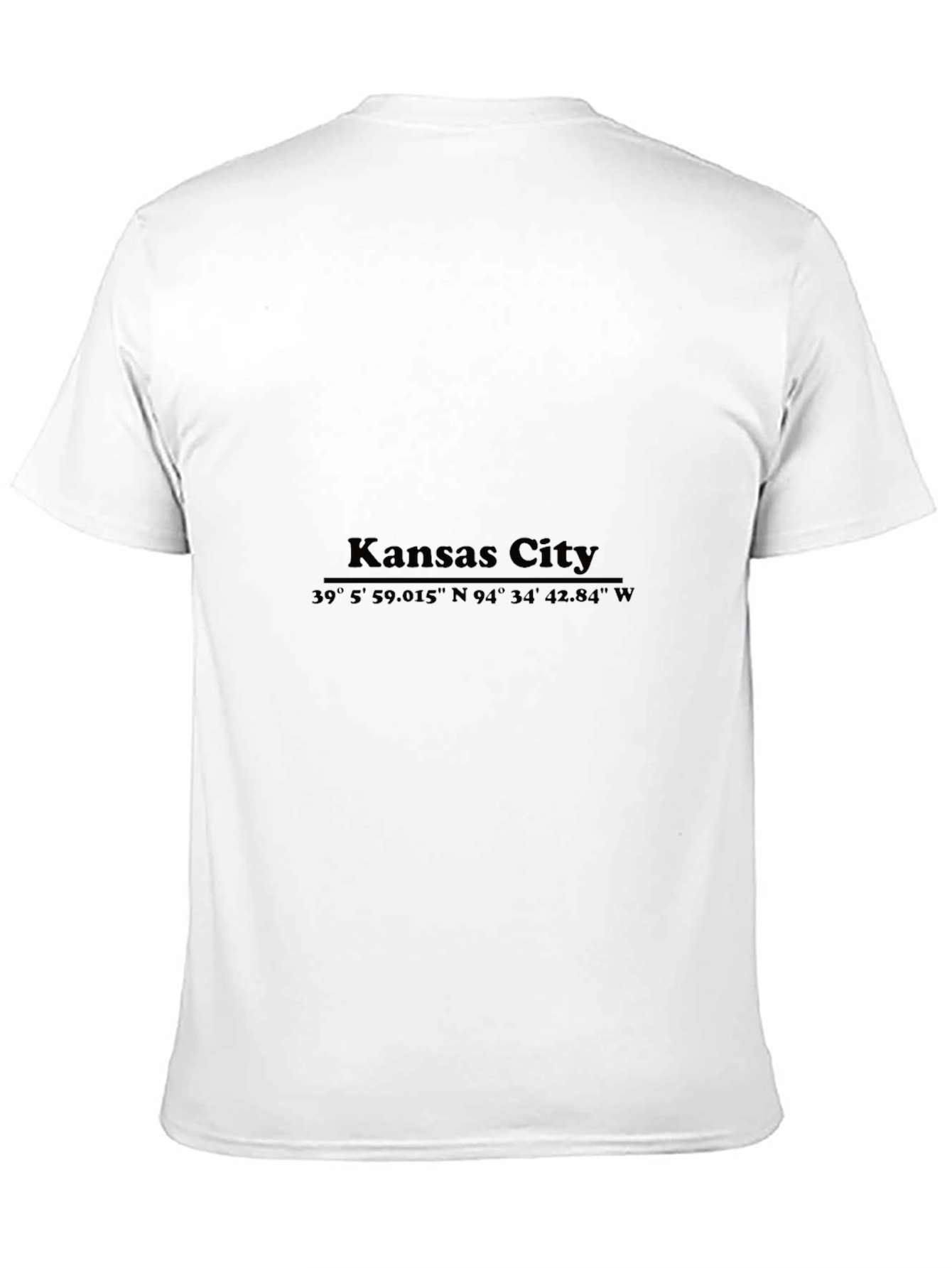 Kansas City Coordinates T-Shirt
