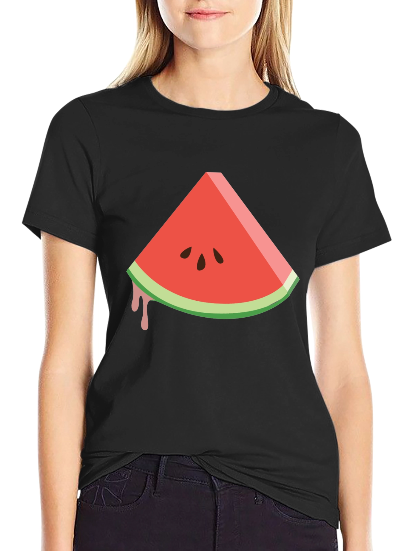 Watermelon Slice Graphic Tee - Cool Summer Style