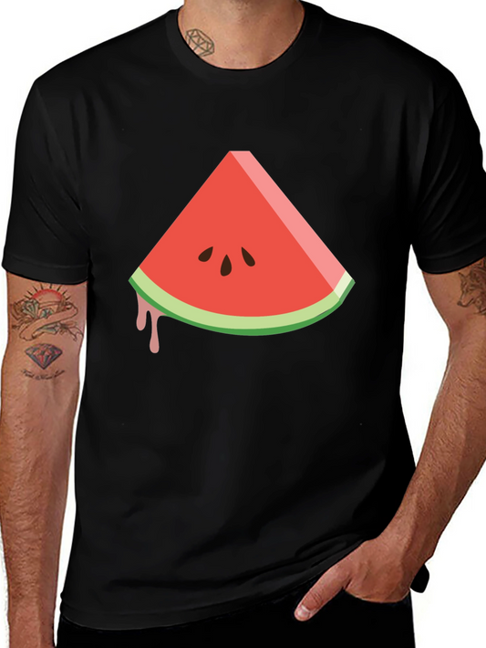 Watermelon Slice Graphic Tee - Cool Summer Style