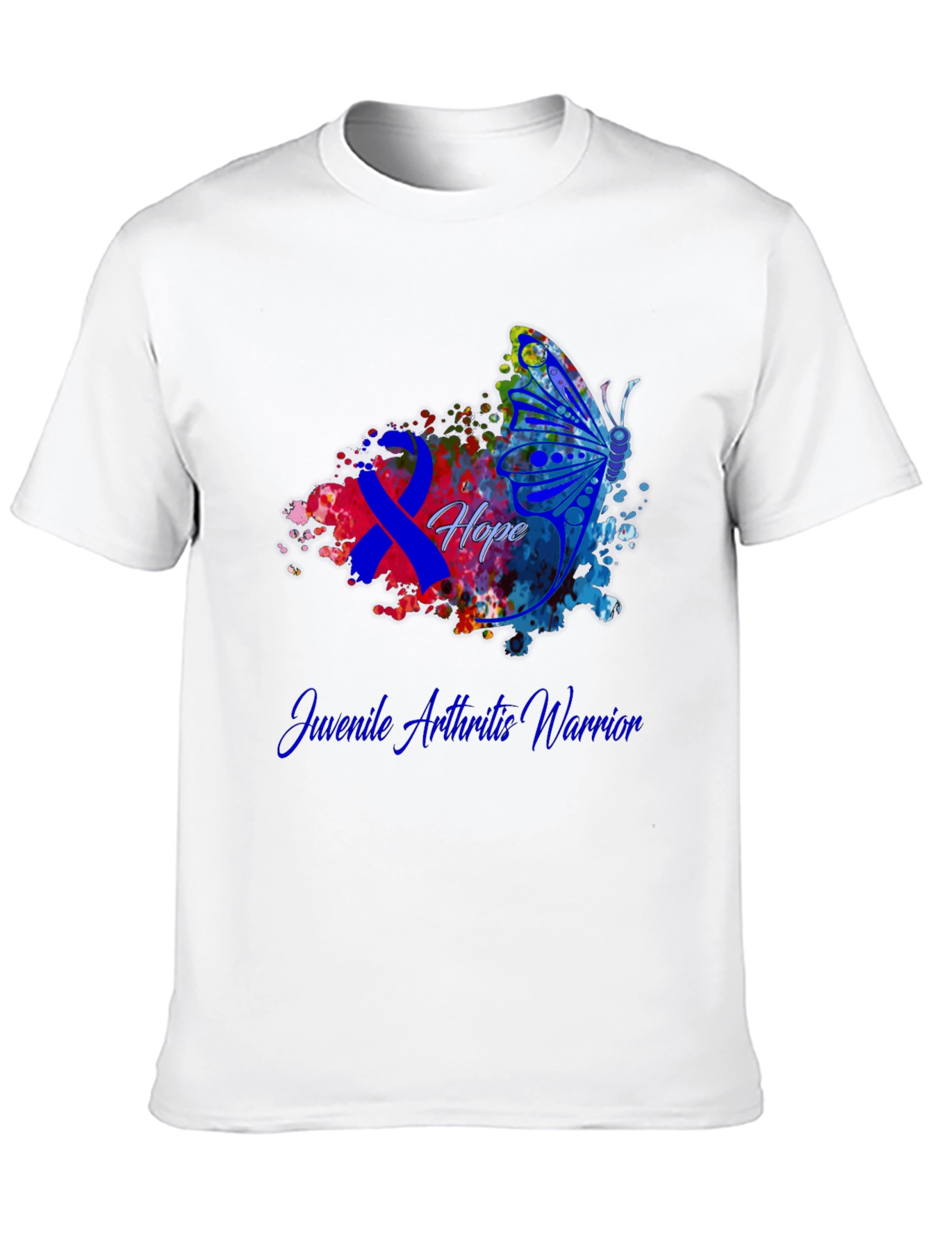 Juvenile Arthritis Warrior Butterfly T-Shirt