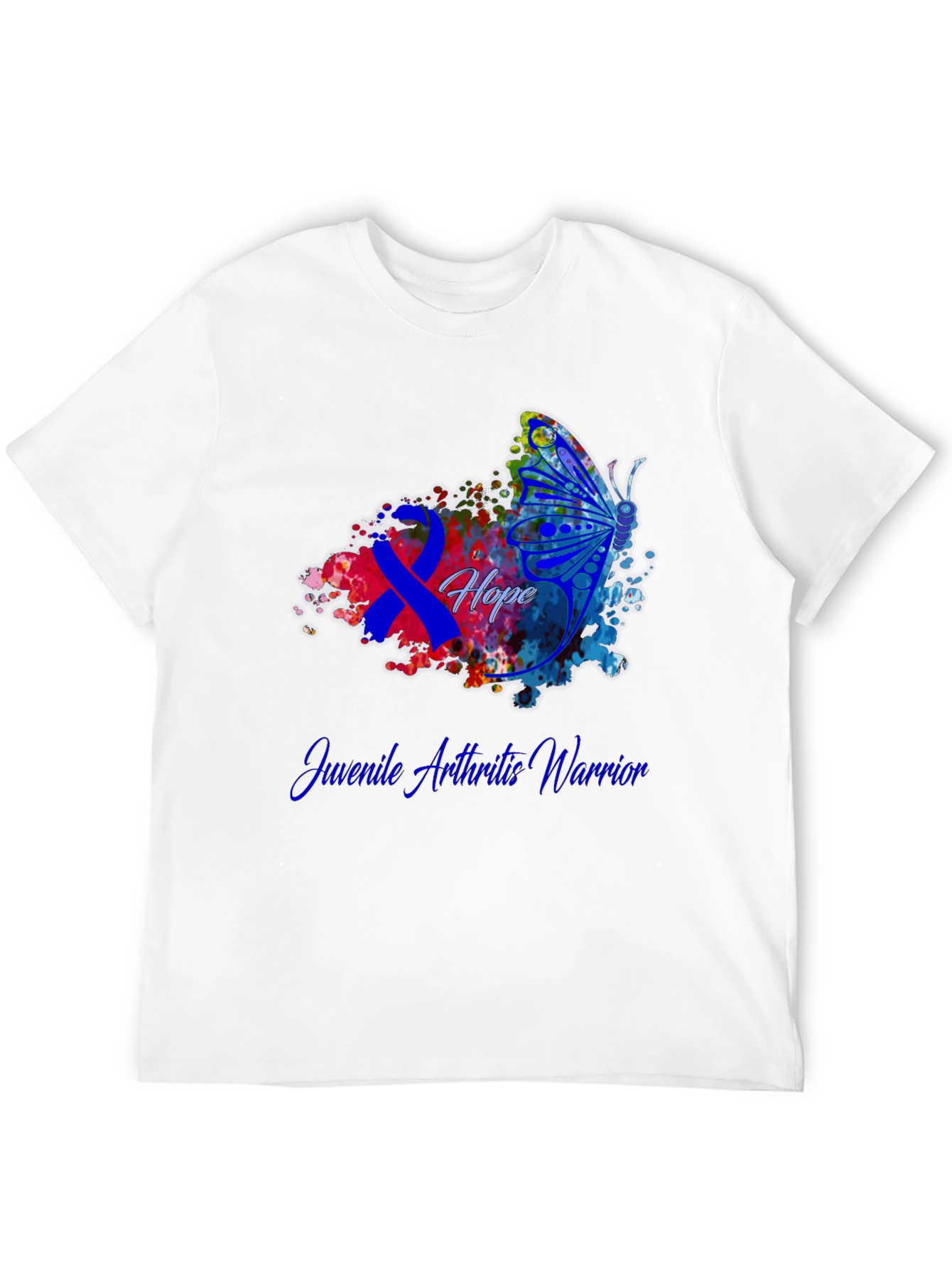 Juvenile Arthritis Warrior Butterfly T-Shirt